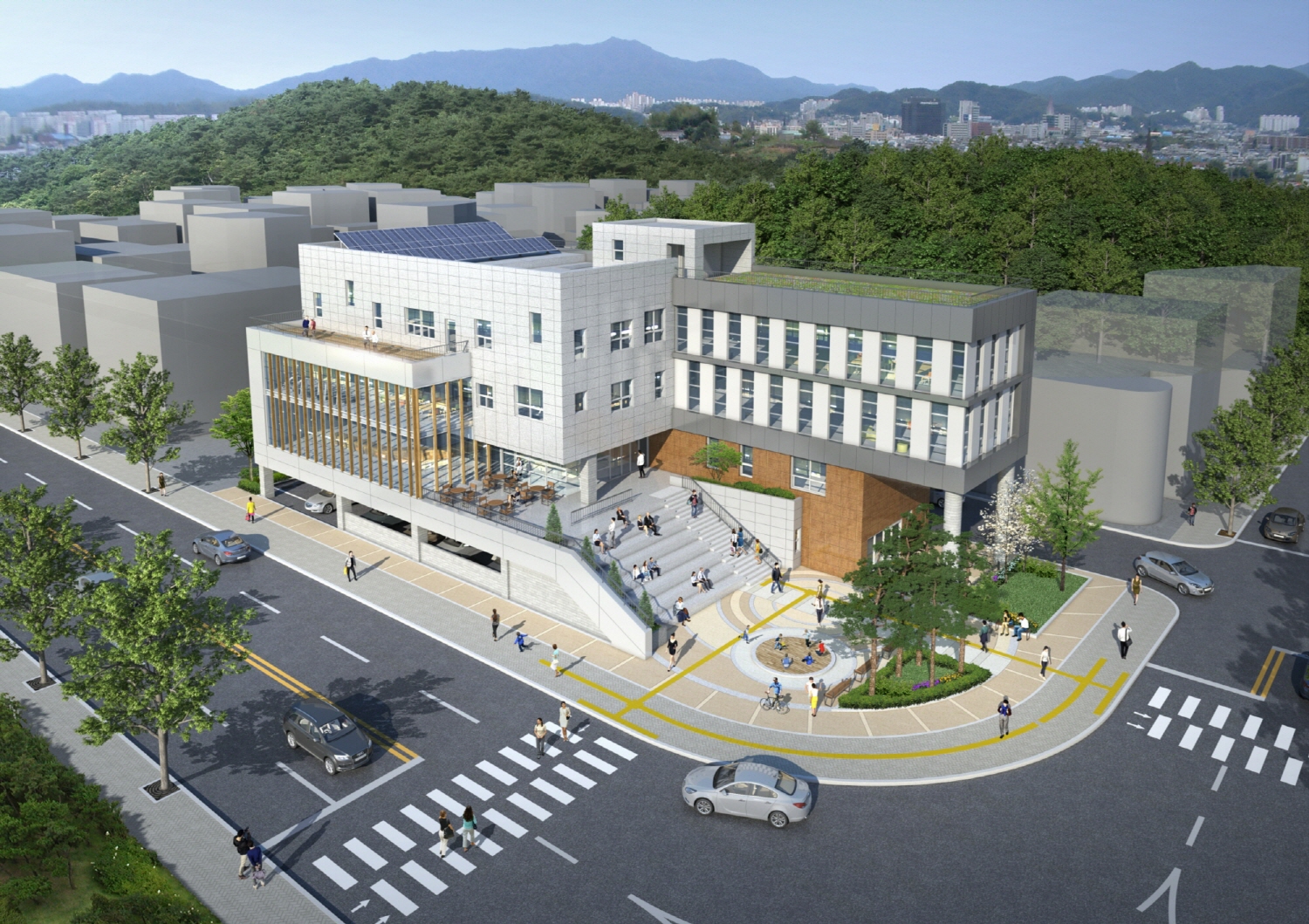 안산시 고잔동 행정복지센터 청사 올 10월 준공 예정