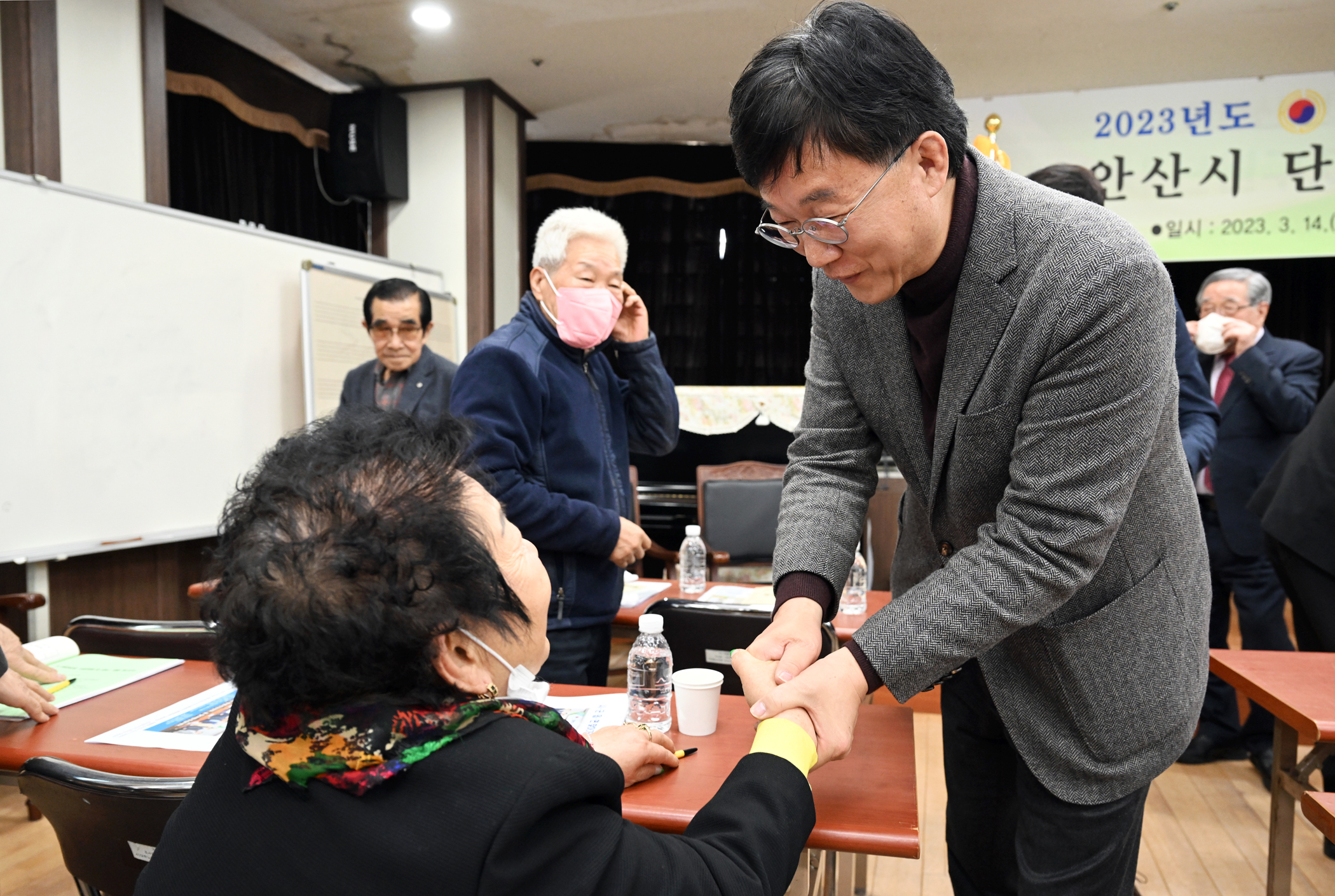 이민근 안산시장, (사)대한노인회 단원구지회 정기총회 참석