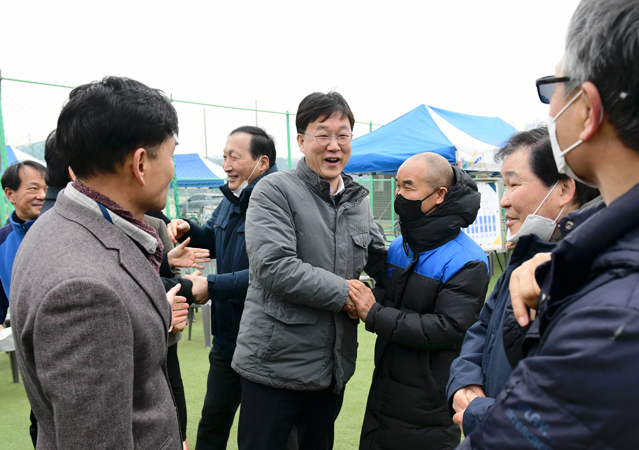 이민근 안산시장, 환경미화원 척사대회 방문…“근무여건 개선 지원”