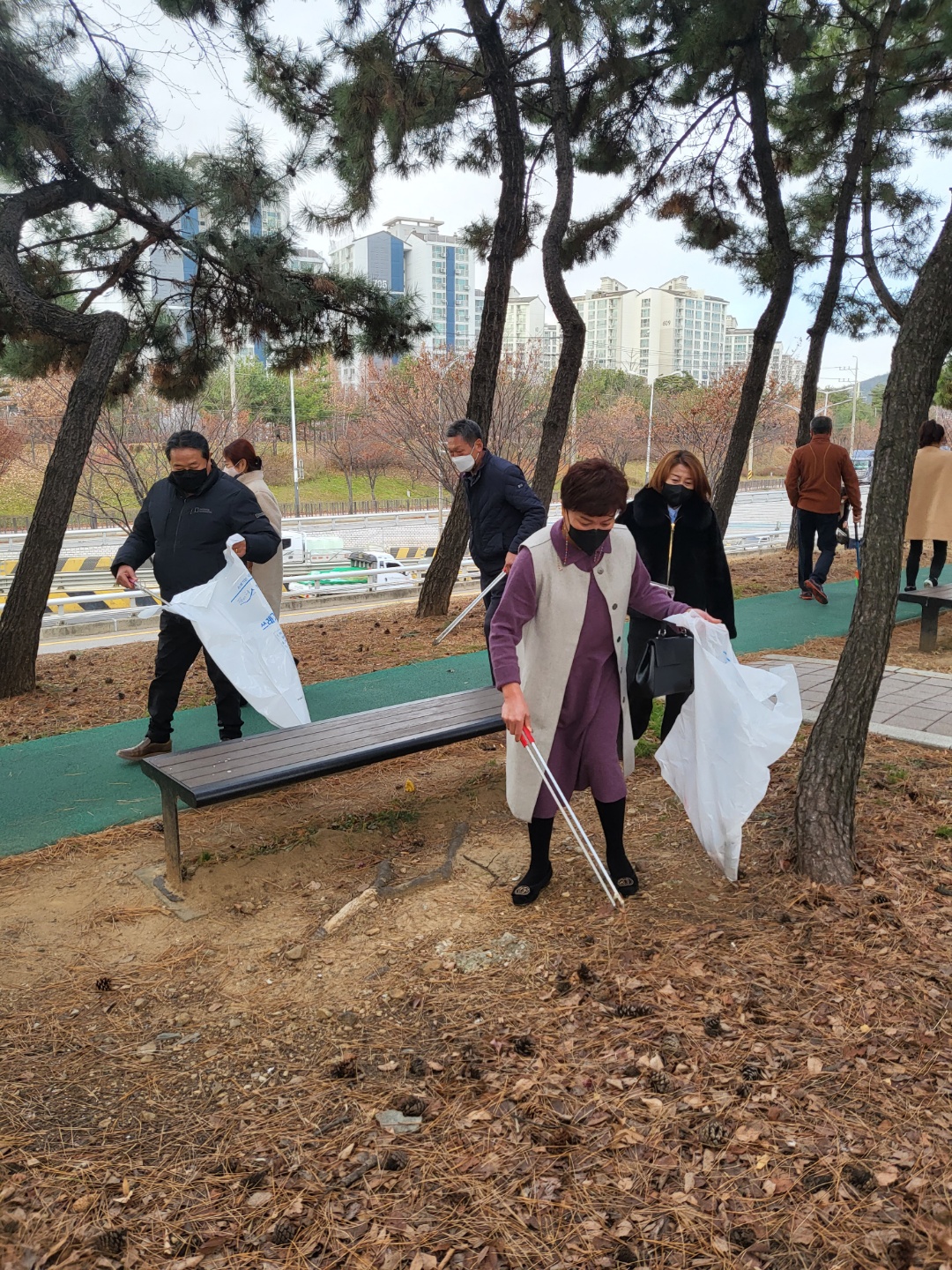 안산시 원곡동 주민자치회, 우리동네 플로깅 진행