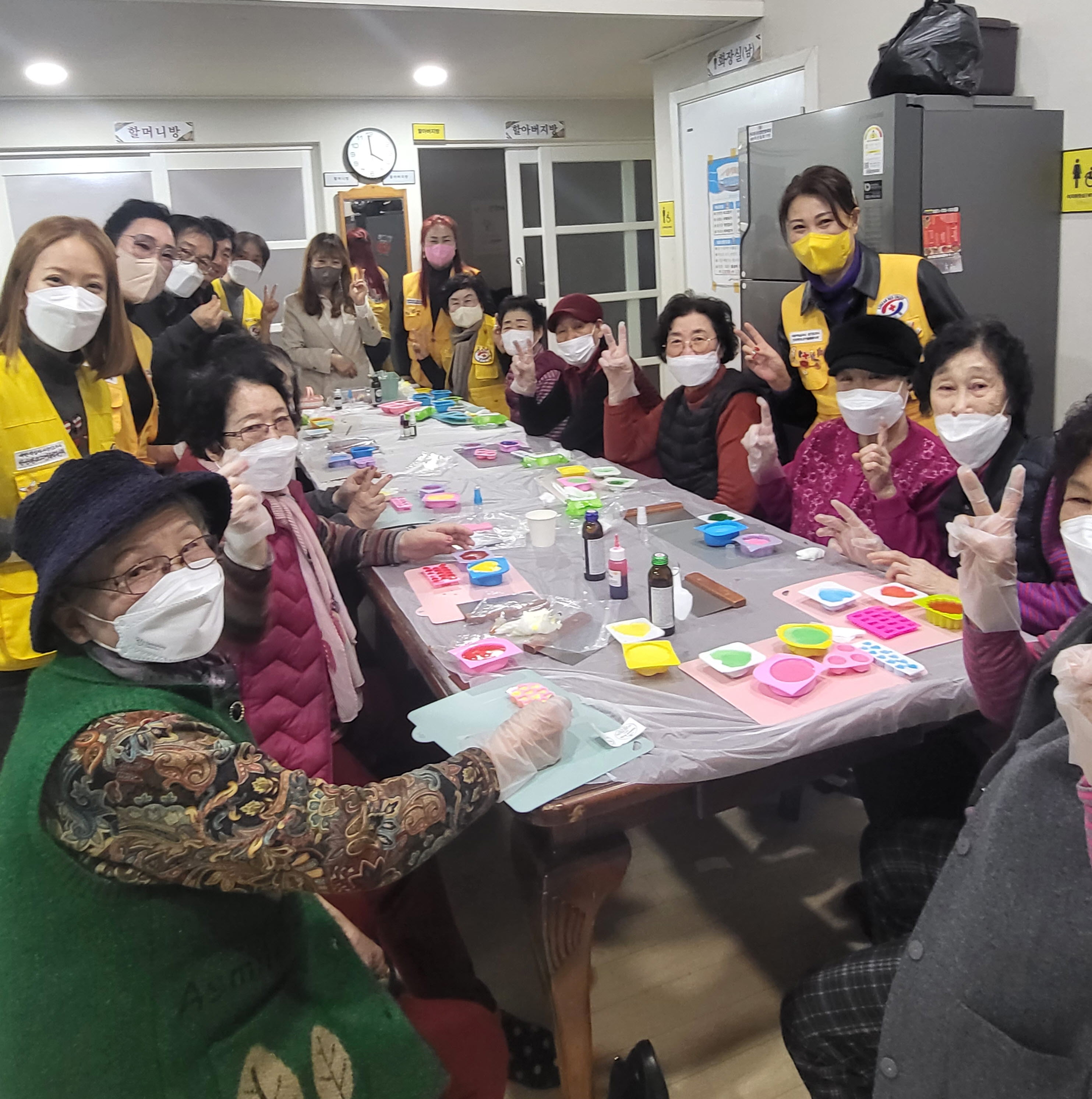 안산시 본오2어울림적십자봉사회, 보니경로당 지역사회 프로그램 운영