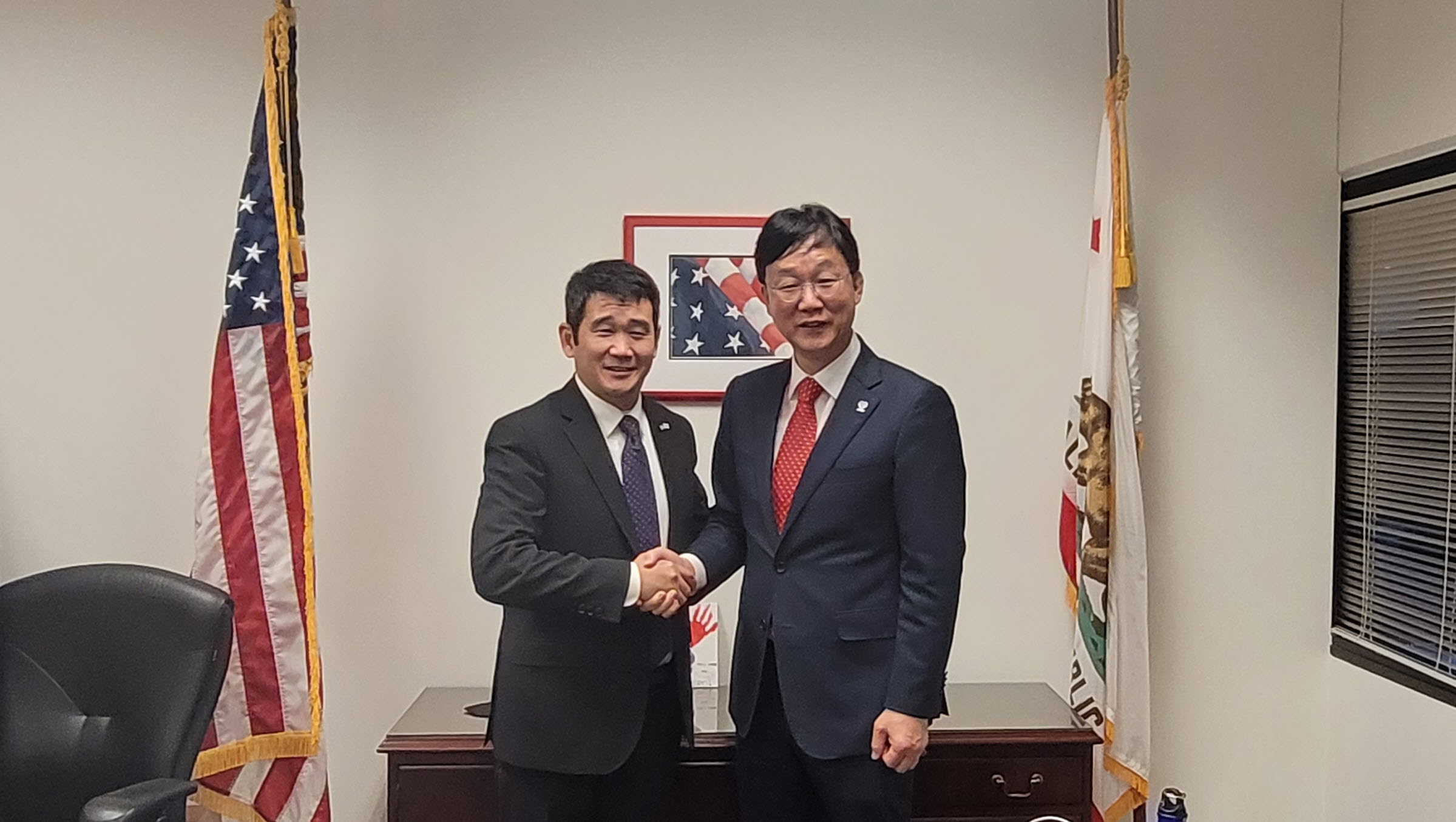 이민근 안산시장, 관내 기업 미국시장 진출 위해 본격 세일즈 행보