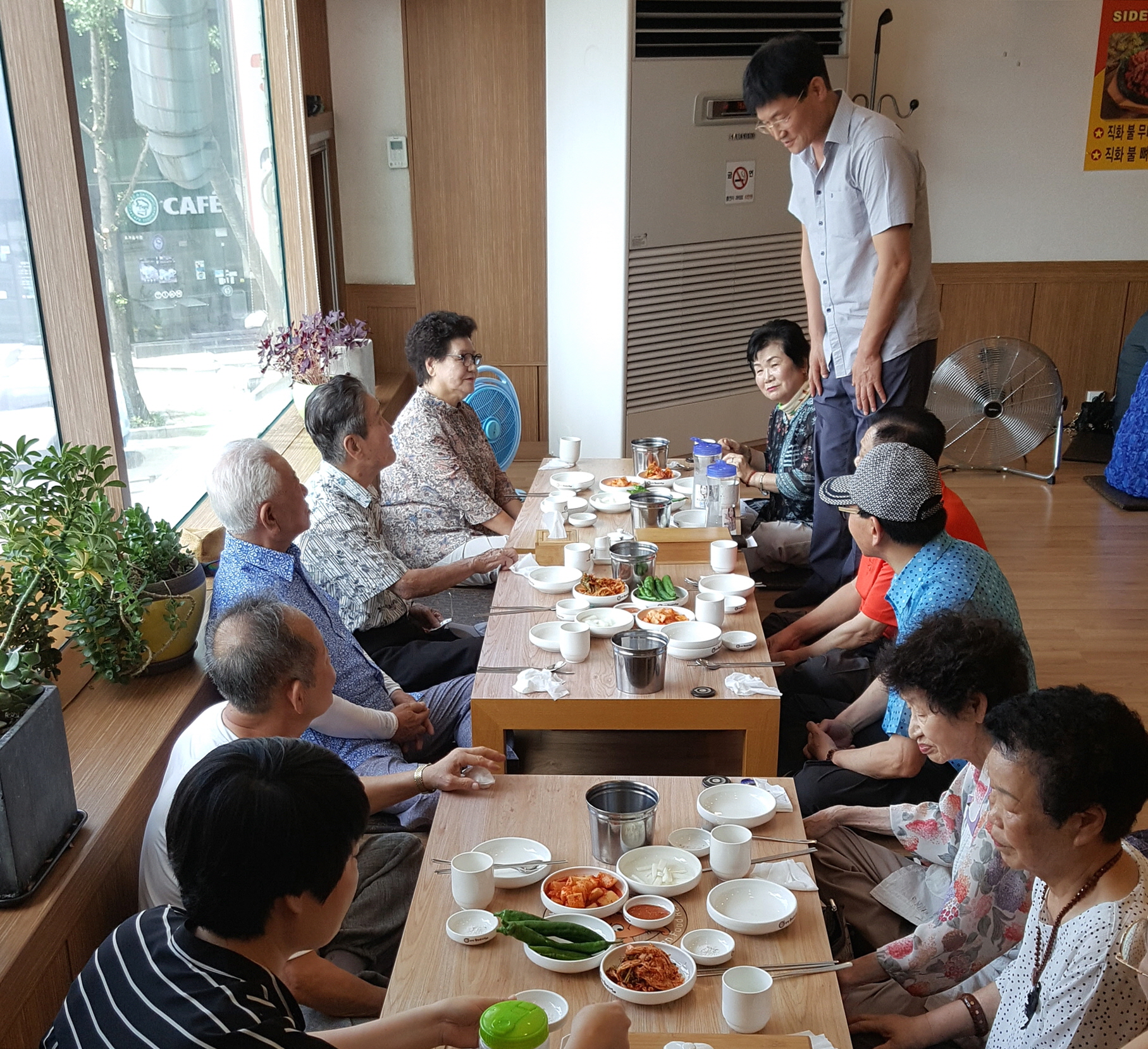 선부1동, 관내 8개 경로당 회장과의 간담회 개최