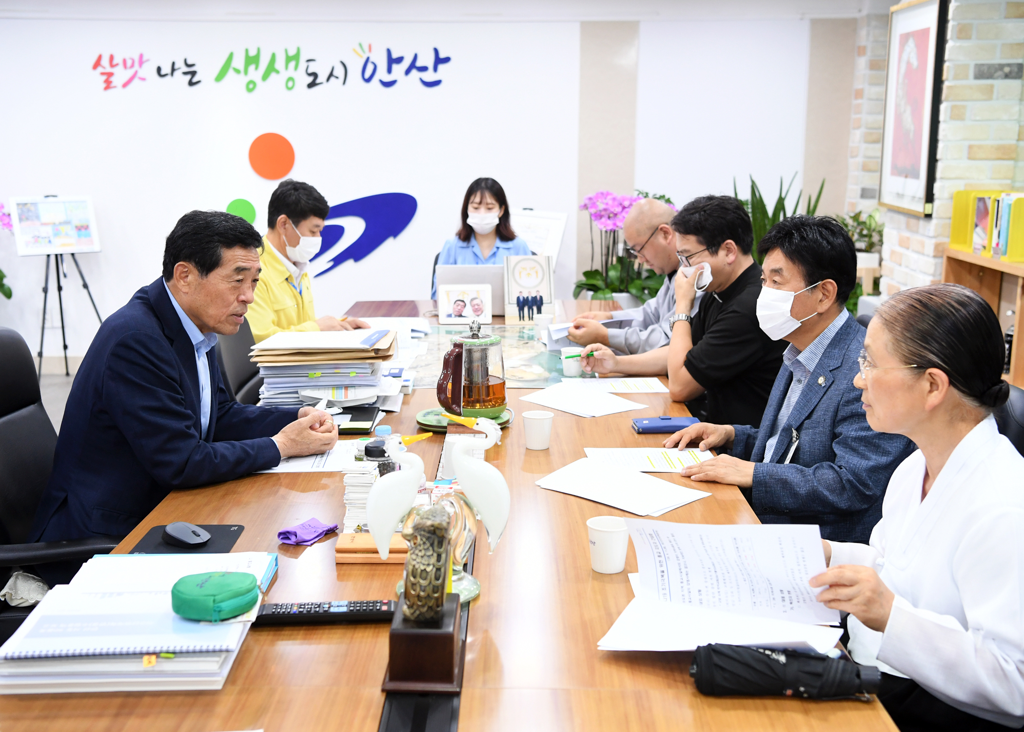 윤화섭 시장 “관내 종교시설 코로나19 확산 거점 되지 않도록 철저한 방역수칙 준수”