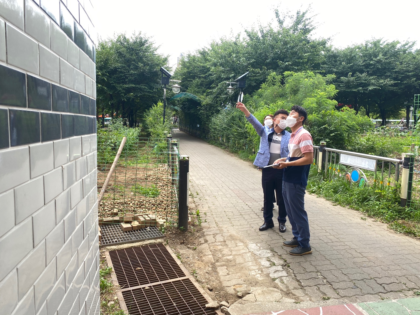 안산시 상록구, 장마철 안전사고 대비 현장점검 나서
