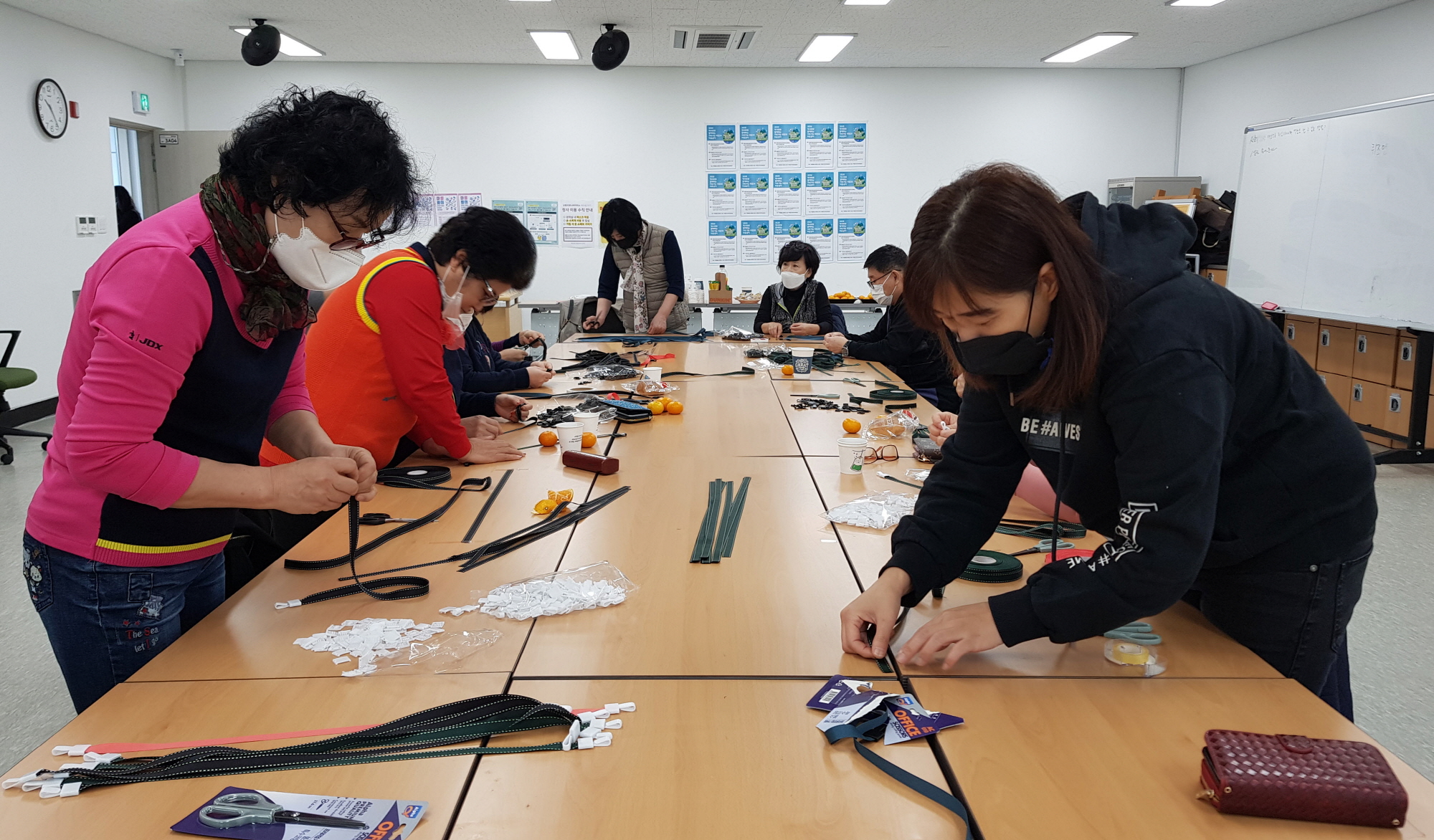 안산시 백운동 주민자치회 재활용 나눔실천