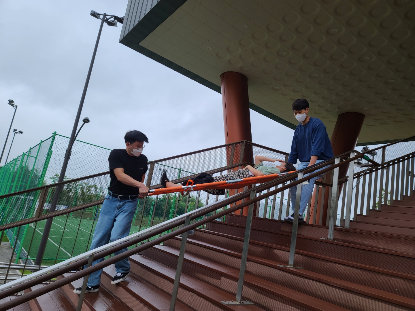 안산 단원청소년수련관, 합동소방훈련·교육 실시