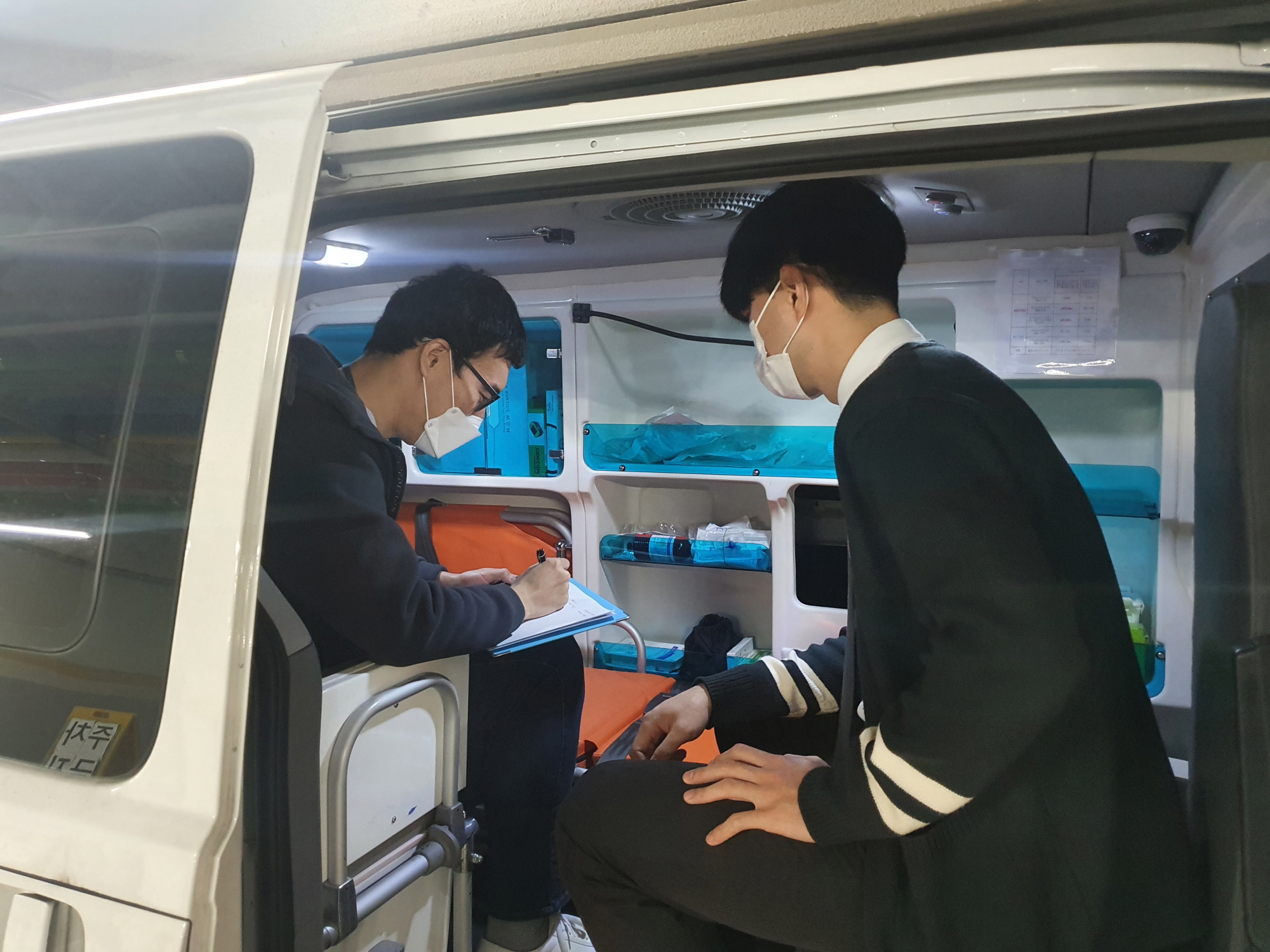 안산시 단원보건소, 구급차 운용 실태 현장점검