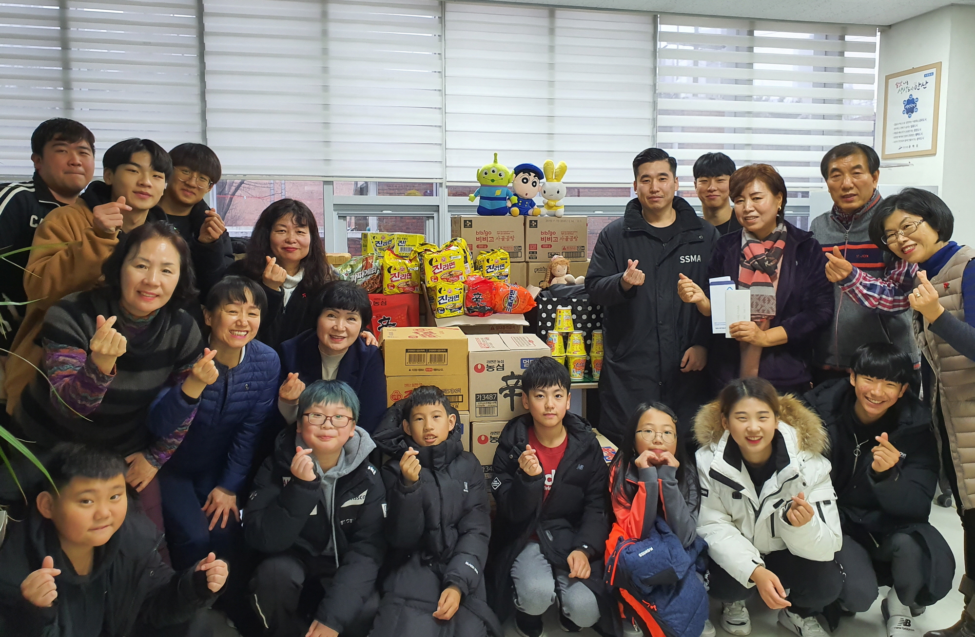 중앙동 상승합기도, 올해도 따뜻한 손길