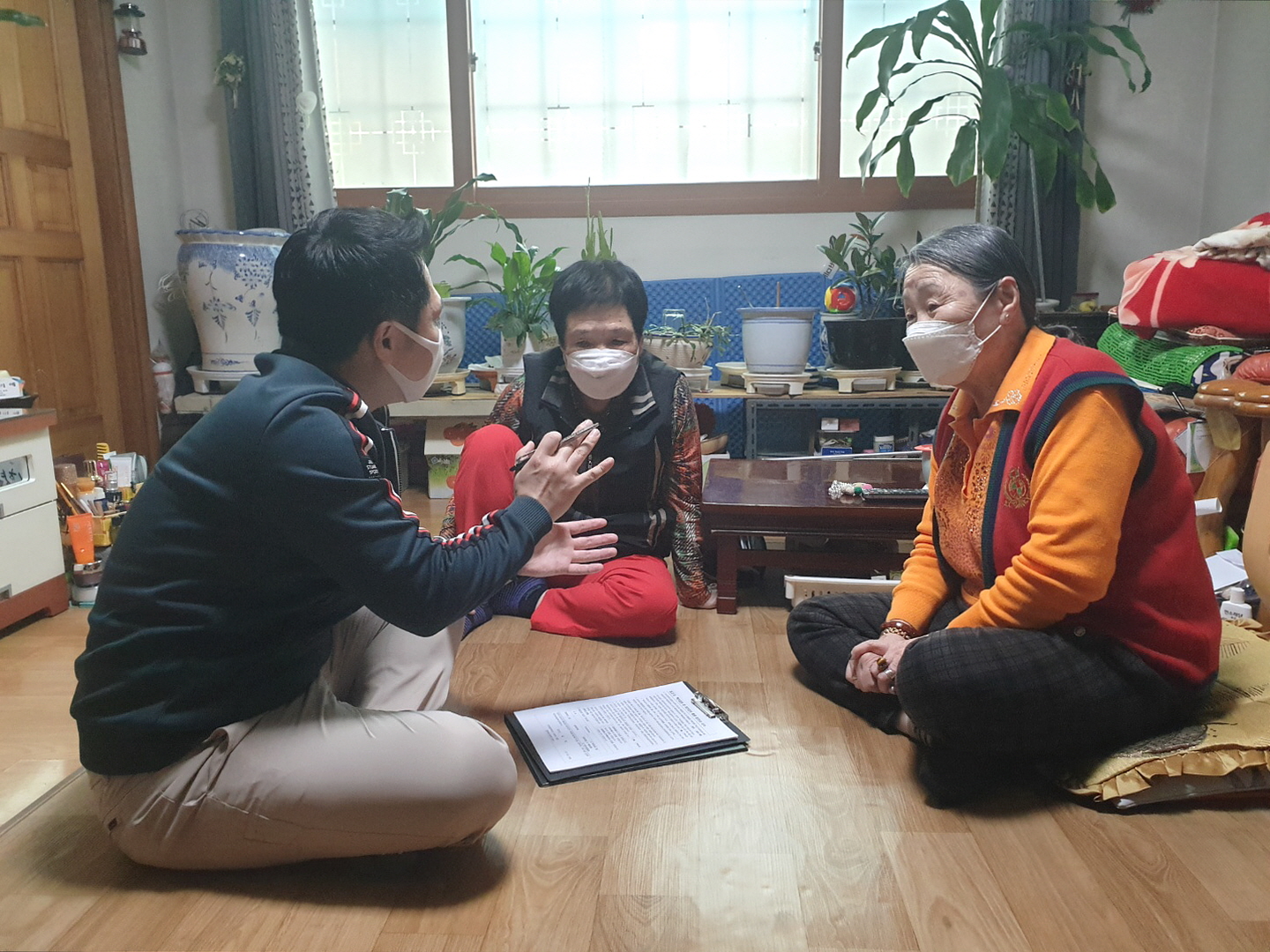 안산시 안산동, 75세 이상 어르신 코로나19 백신 접종 행정력 집중