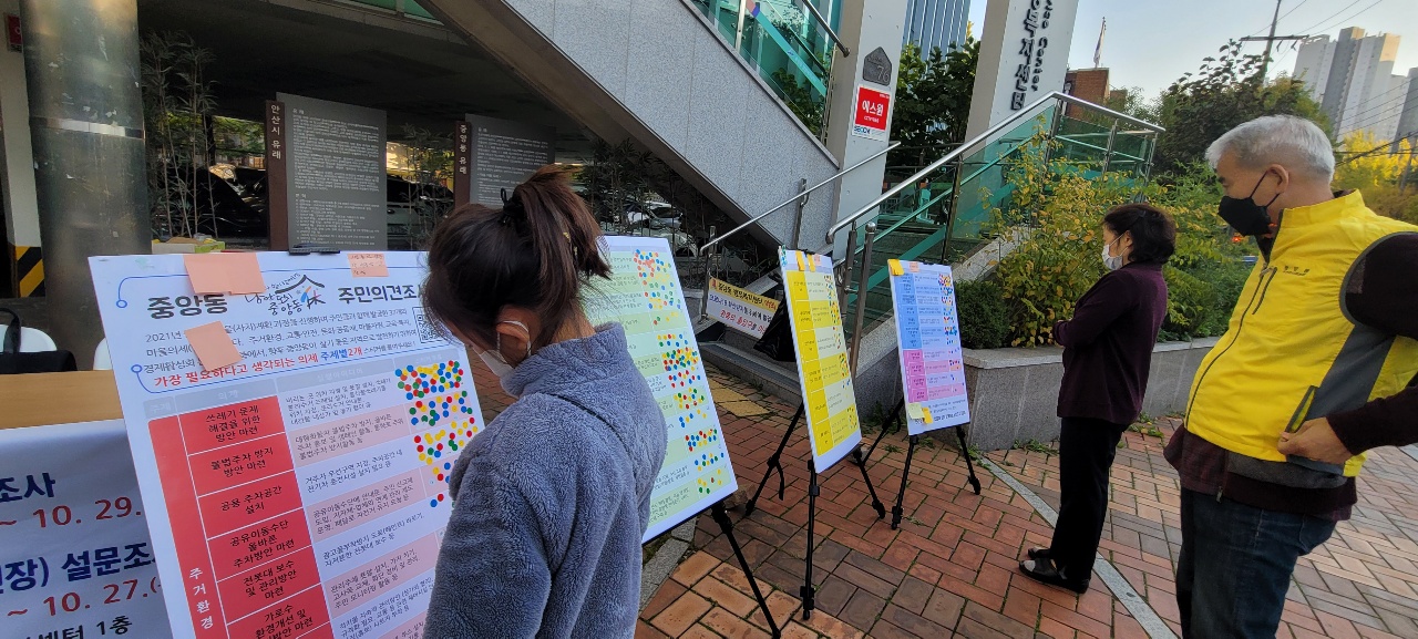 살기좋은 중앙동 만들기, 왁자지껄 마을조사 성료