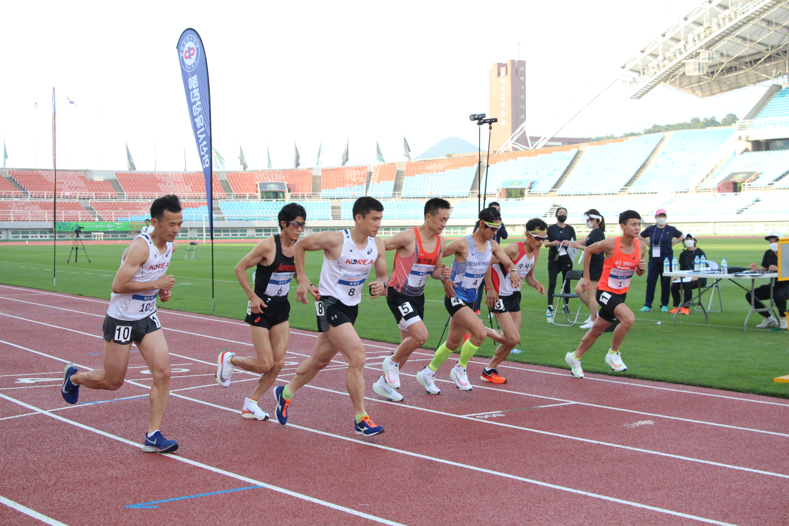 안산시장배 전국 마스터즈 최강전 육상대회 성료