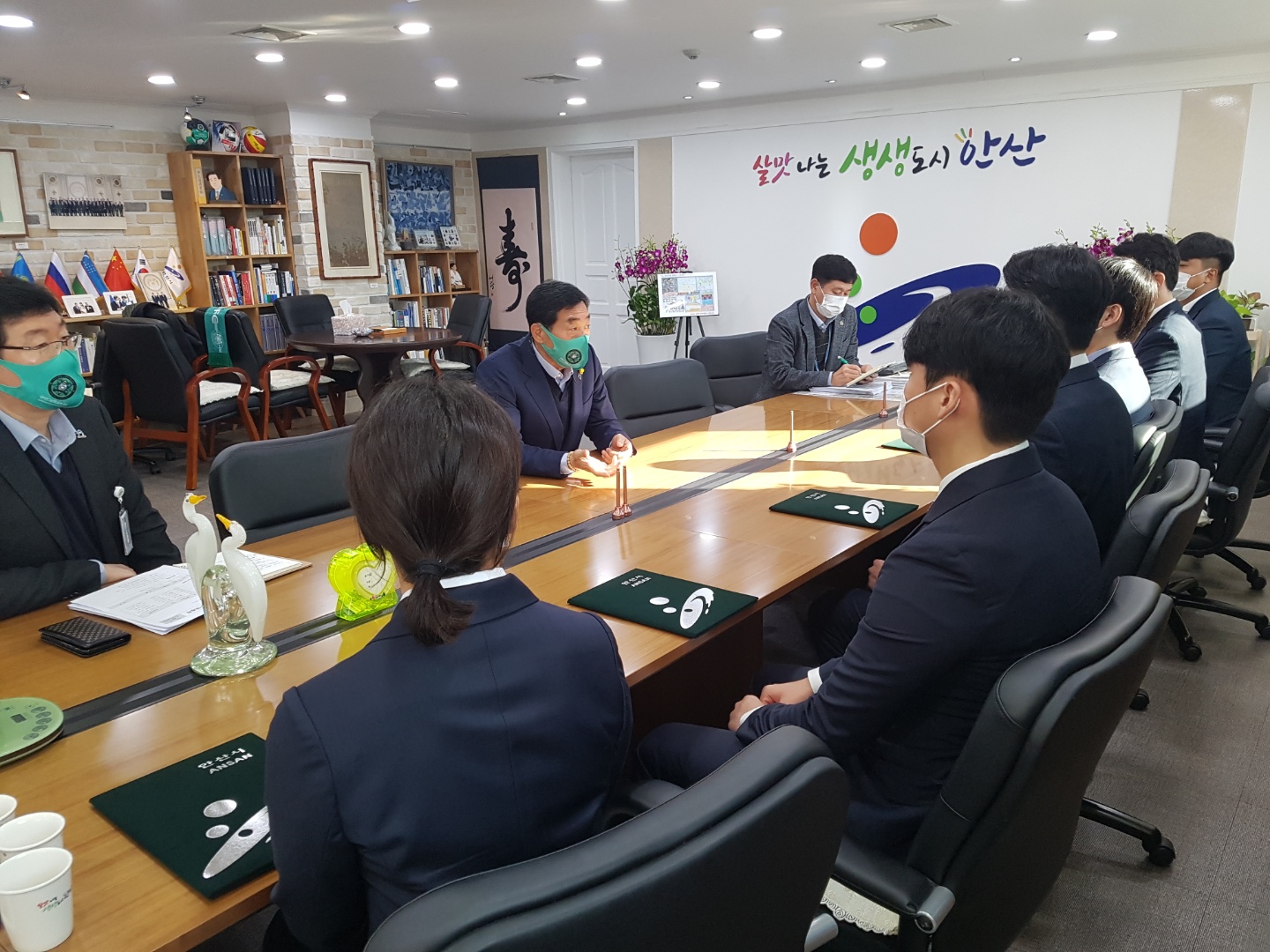 안산시, 무도실무관급 청원경찰 임용식…내일부터 근무