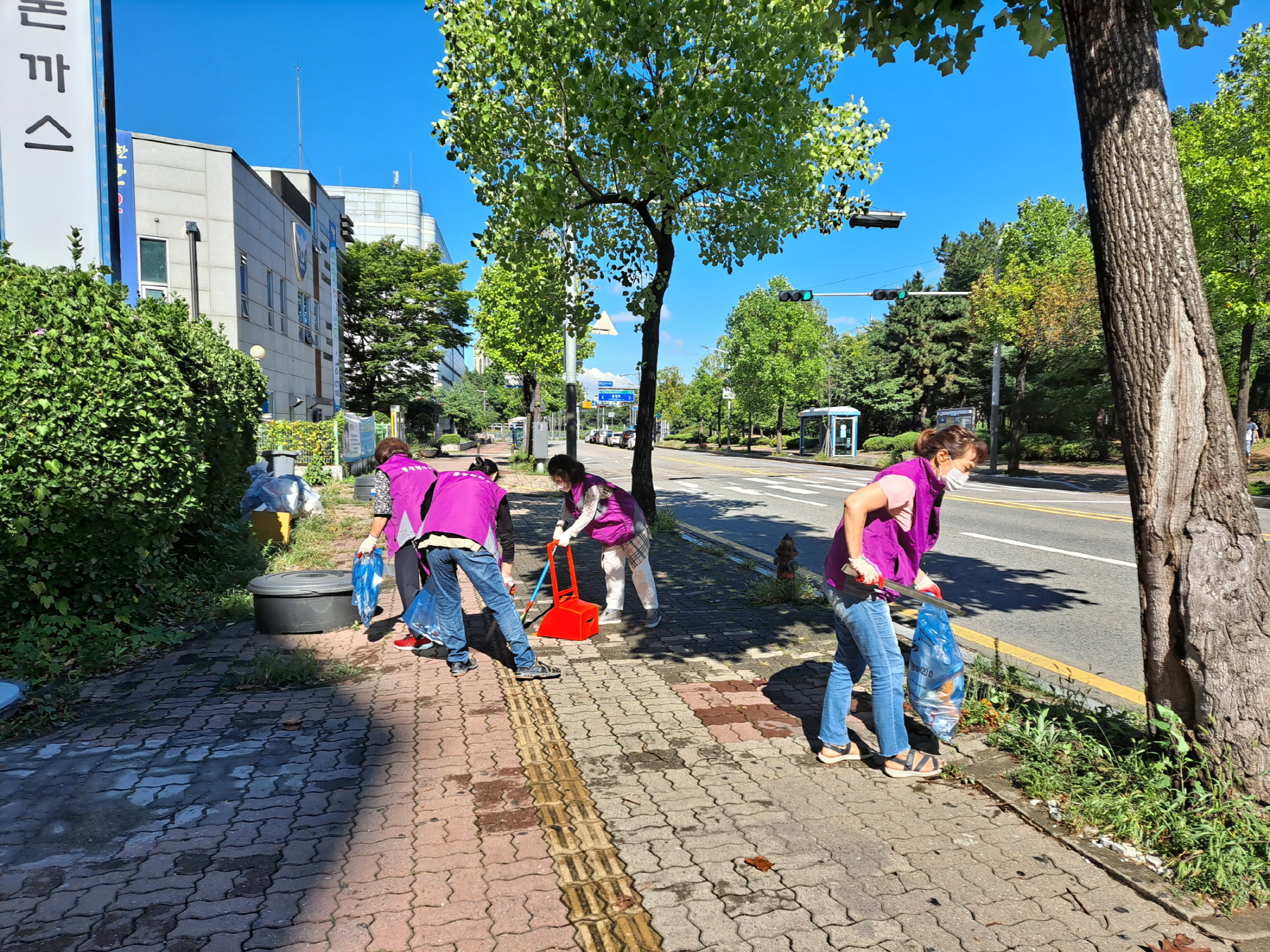 안산시 본오3동, 코로나19 ZERO 위한 추석맞이 환경정비
