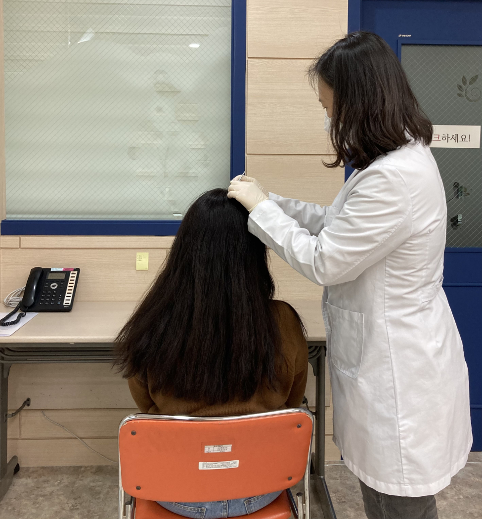 안산 상록수보건소, 니코틴 검사 실시