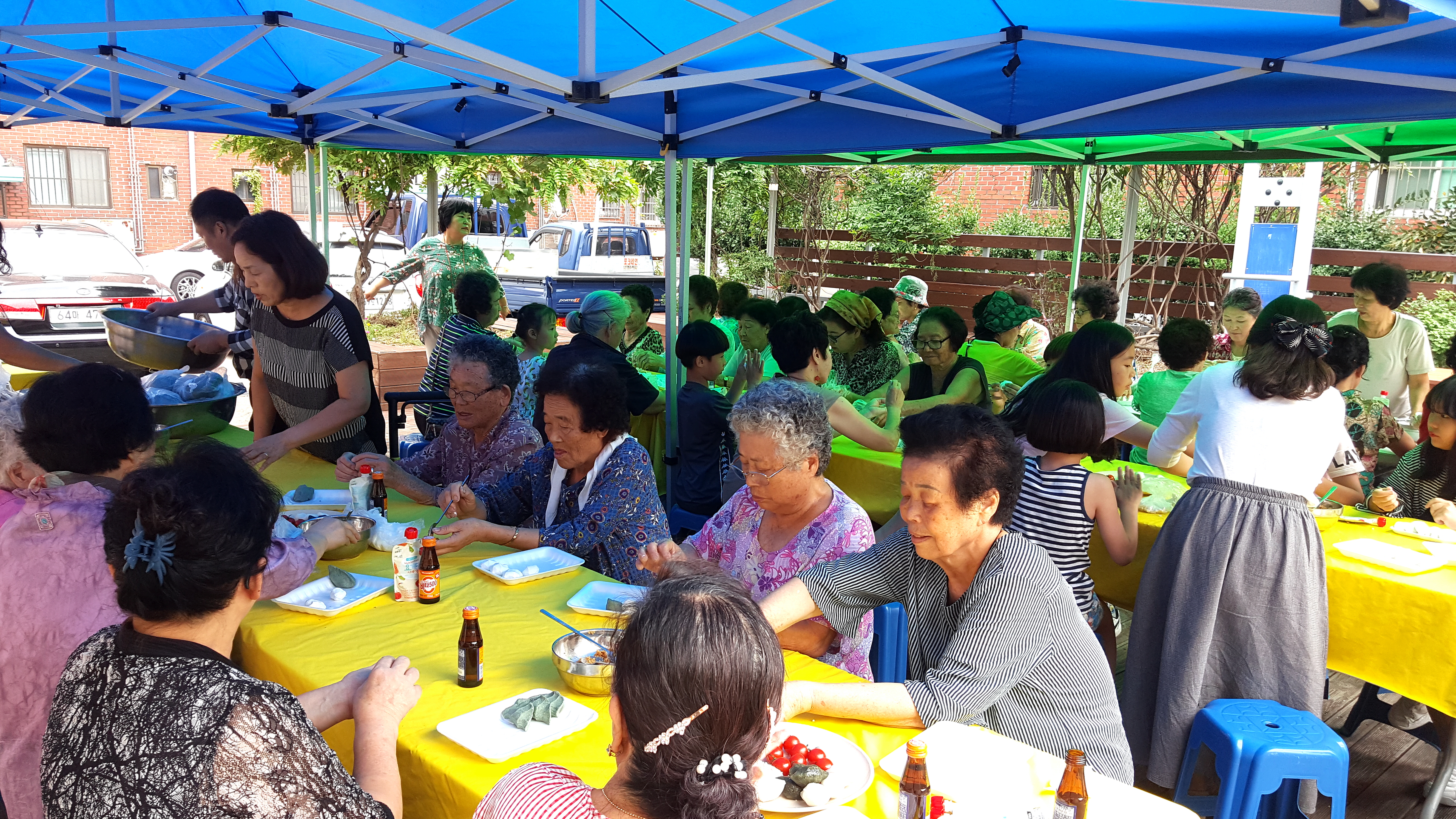 선부1동, 이웃과 함께하는 한가위 송편 만들기