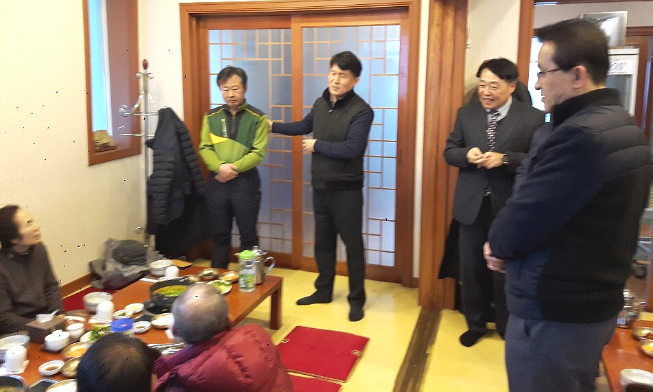 안산동, 관내 유관기관 및 경로당 간담회