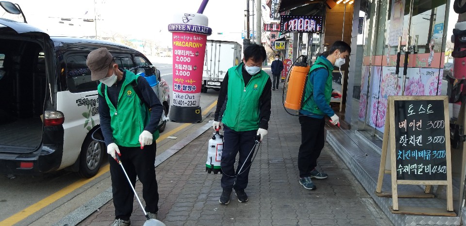 안산동, 코로나19 확산 방지 총력 대응