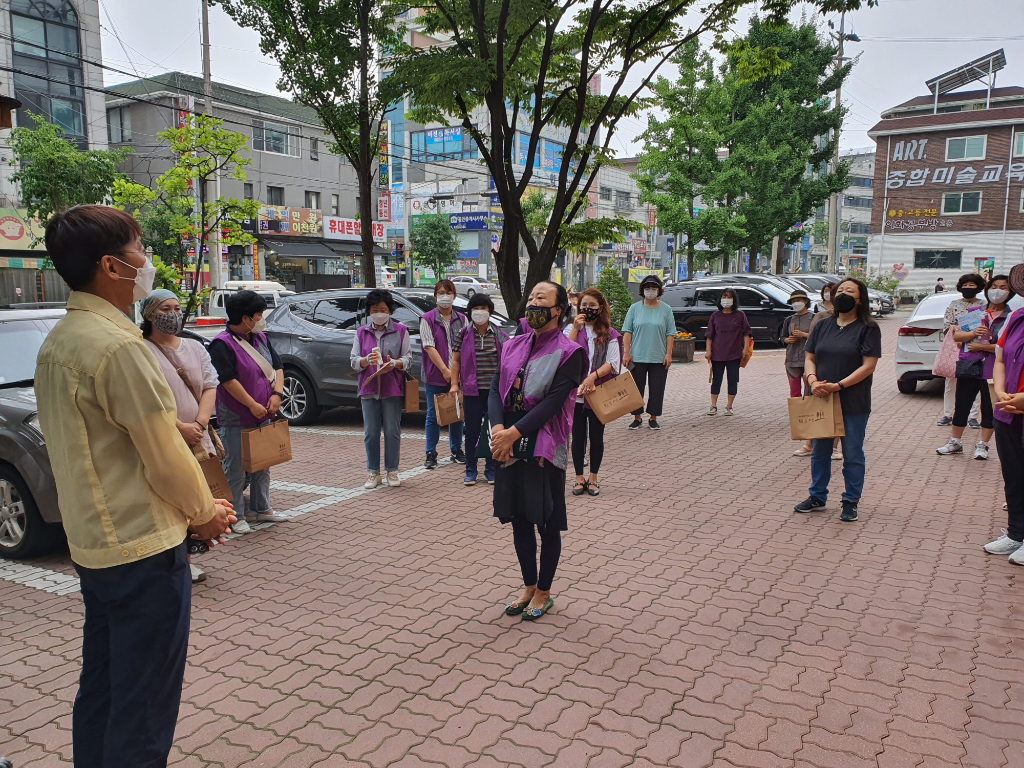 안산시 사동, 코로나19 물리친다