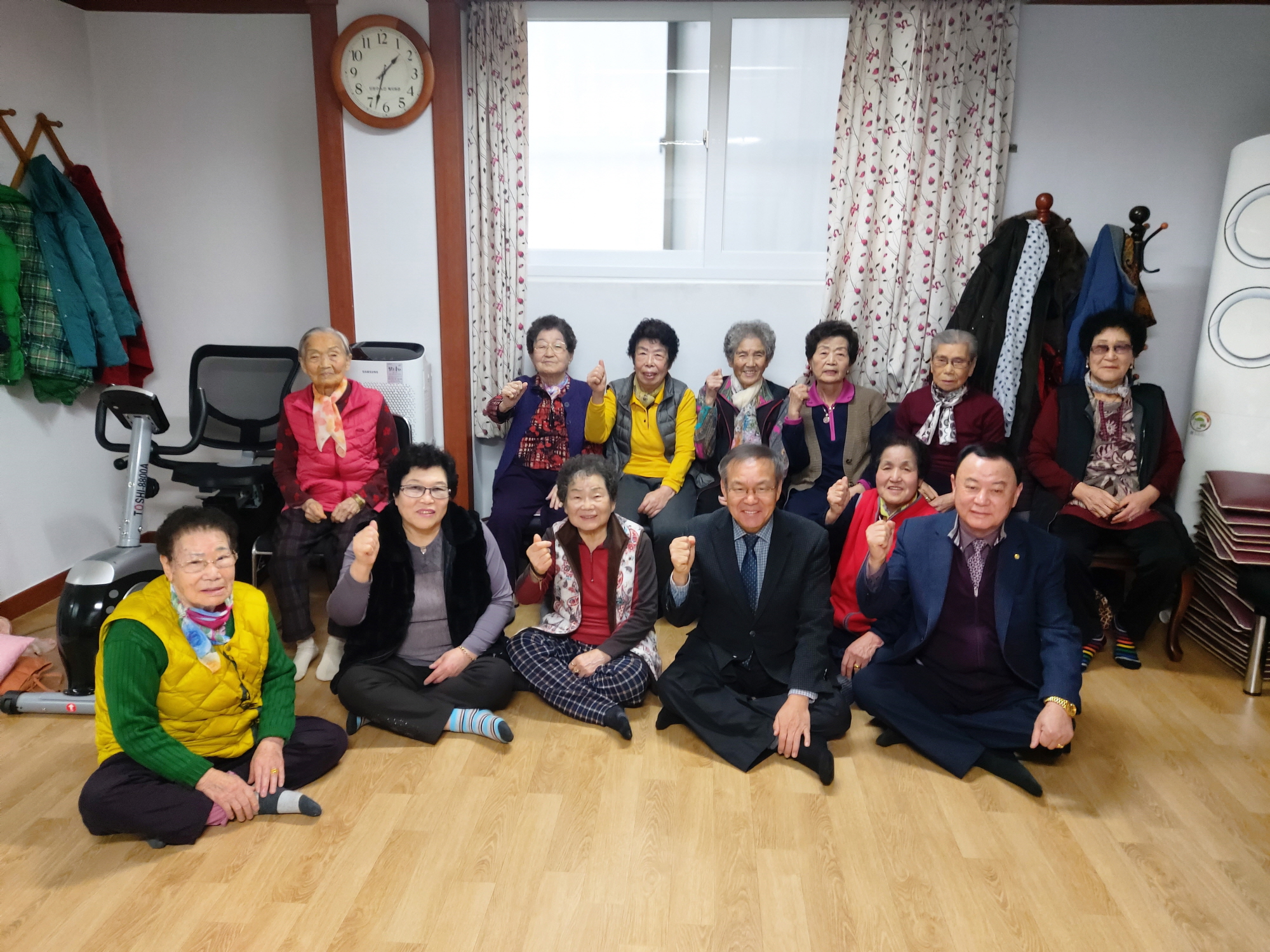 선부3동, 관내 경로당 방문 신년인사