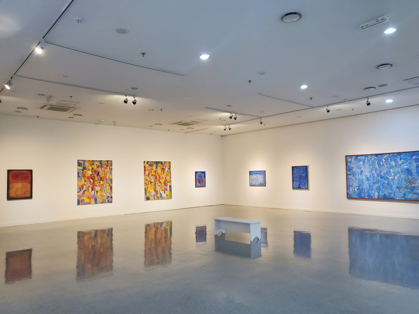 안산시 원로작가 故성백주, 장성순 기증작가 展 개최