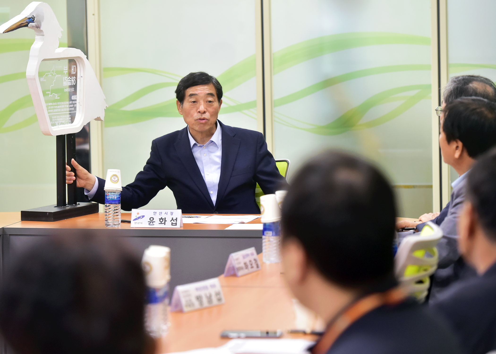 윤화섭 시장,  기업인 소통 이어가…‘안산테콤단지’ 방문