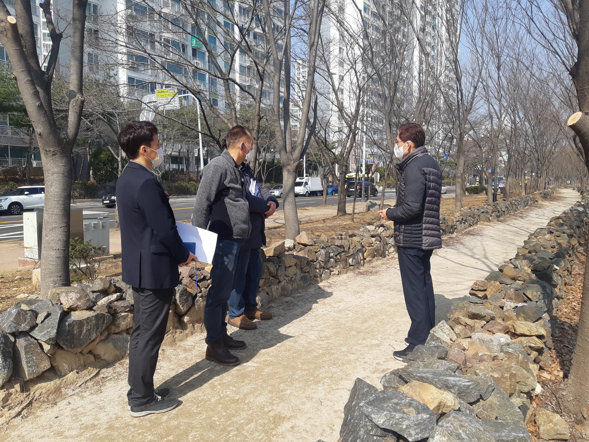 안산시 단원구, 녹지구간 재정비 위한 로드체킹 실시