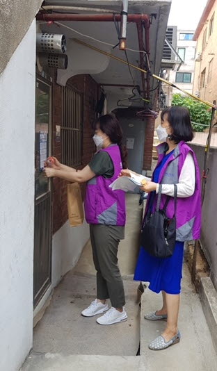 안산시 백운동 통장협의회, 선제검사 참여 홍보 추진