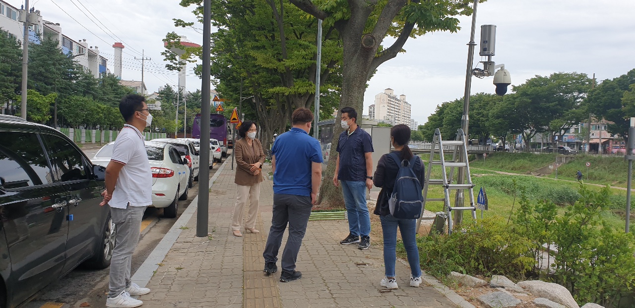 안산시 월피동, 안산천 소공연장에 코로나19 극복 힐링 스피커 설치