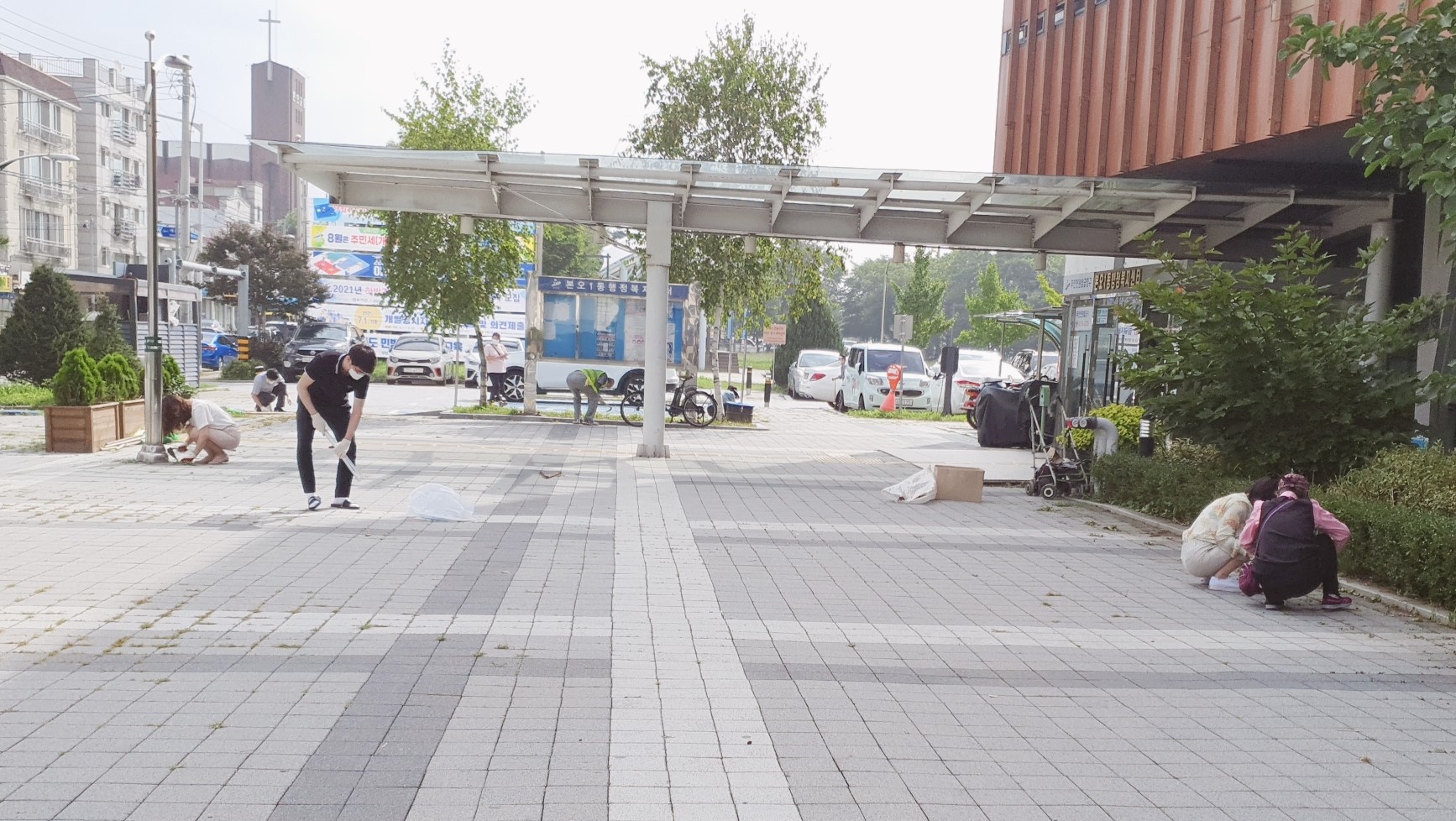 안산시 본오1동, 추석맞이 환경정화활동 전개