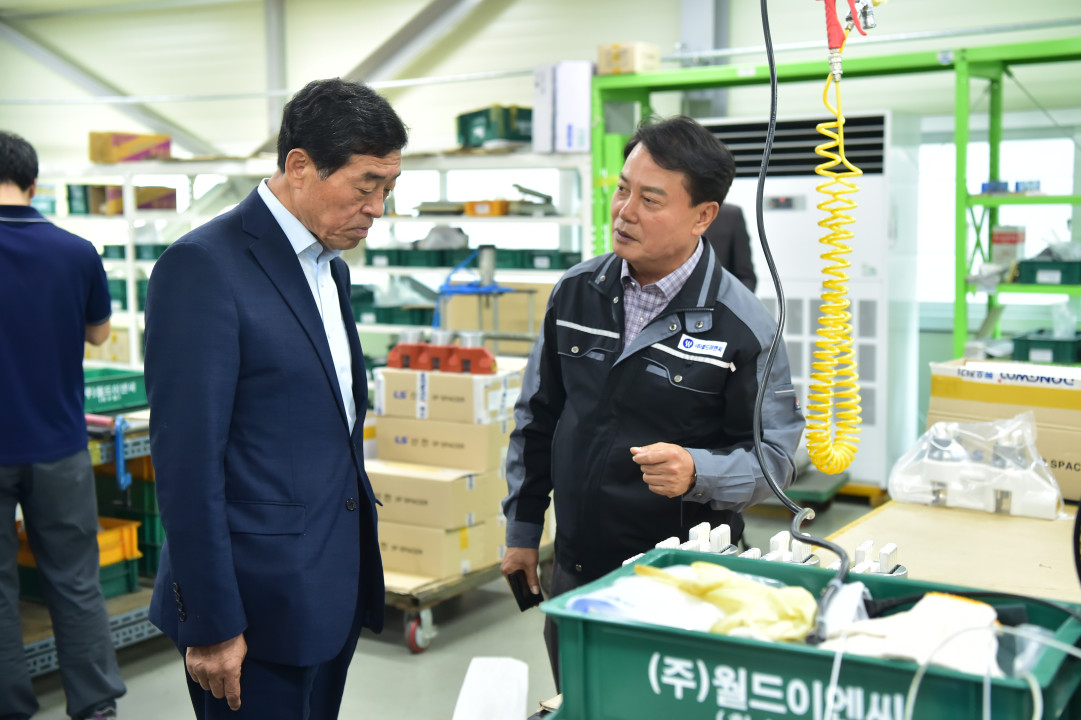 윤화섭 안산시장, ‘기업SOS 이동시장실’운영