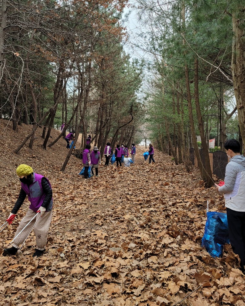 안산시 해양동 통장협의회, 환경정화활동 발벗고 나서