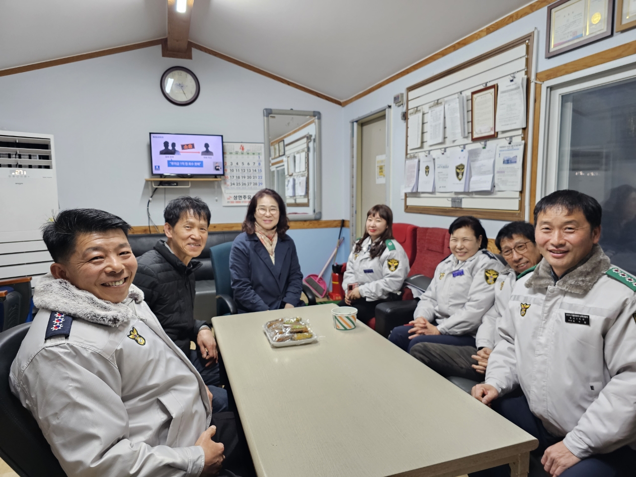 안산시 본오2동, 자율방범대 본오2지대 격려 방문