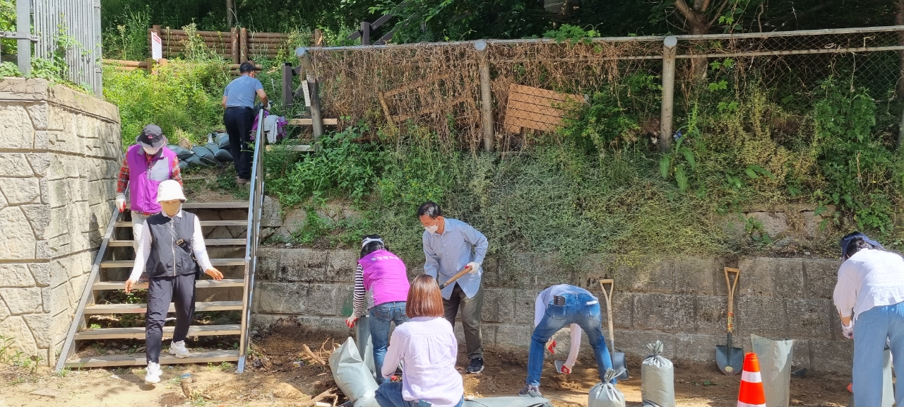 안산시 사이동,  여름철 풍수해 대비 환경정비