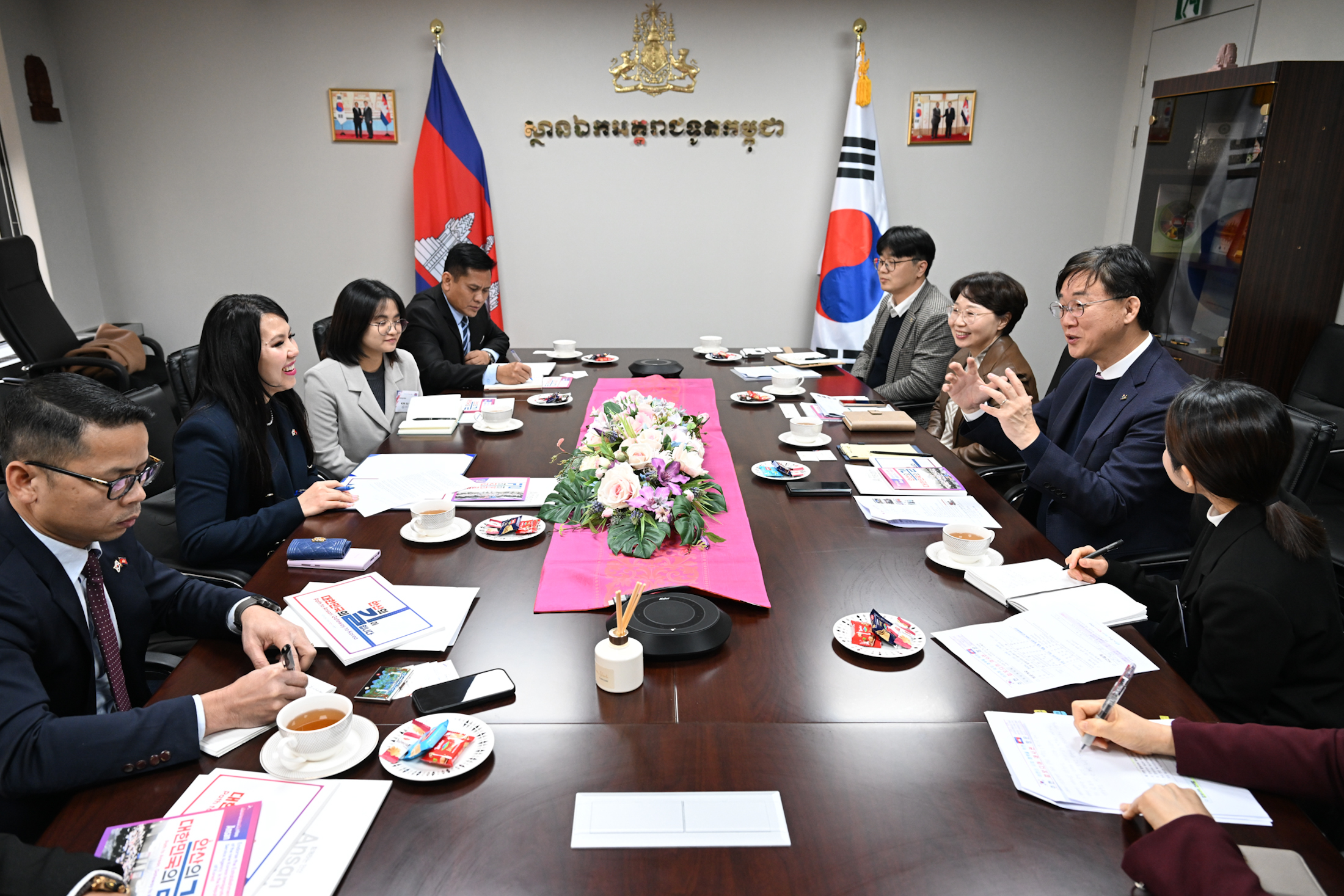 안산시 이민청 유치에 공감 표한 3개국 대사… 한마음 노력