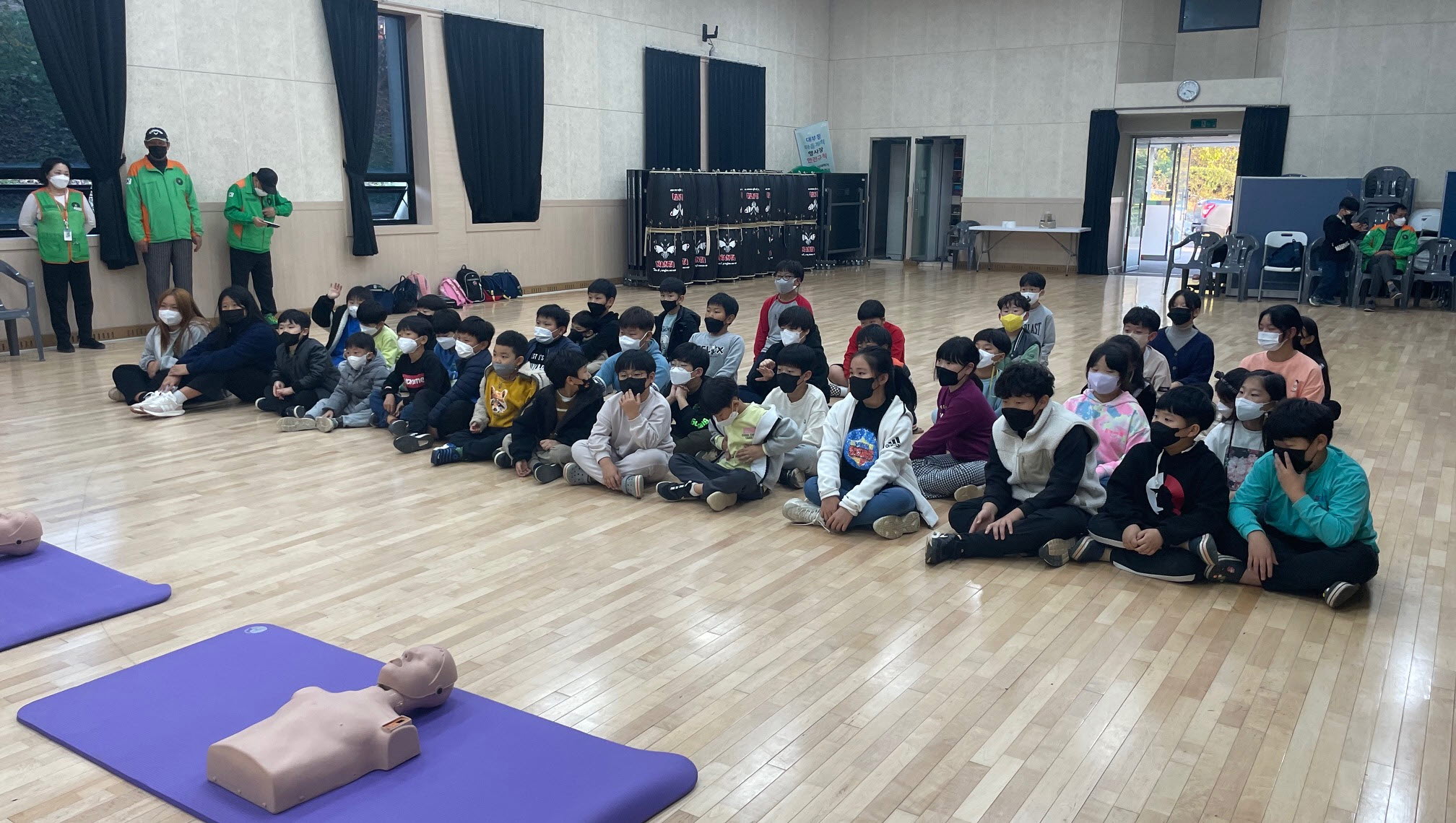 안산시 대부동, 어린이와 함께하는 심폐소생술 교육 실시