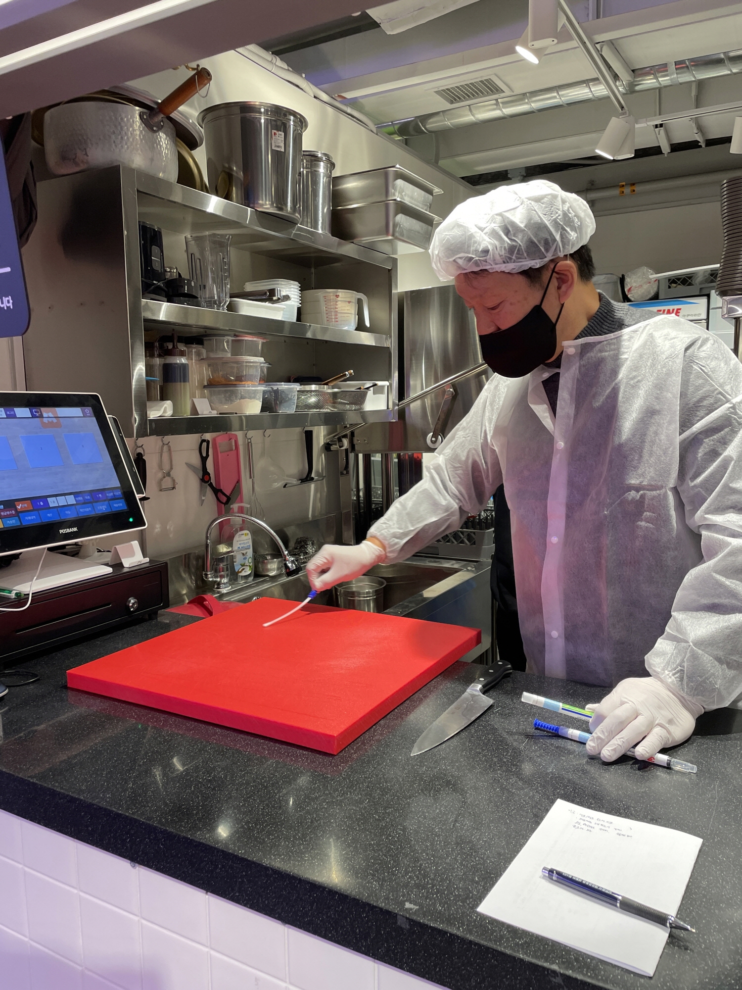 안산시, 다농마트 청년몰 위생안전 컨설팅 실시