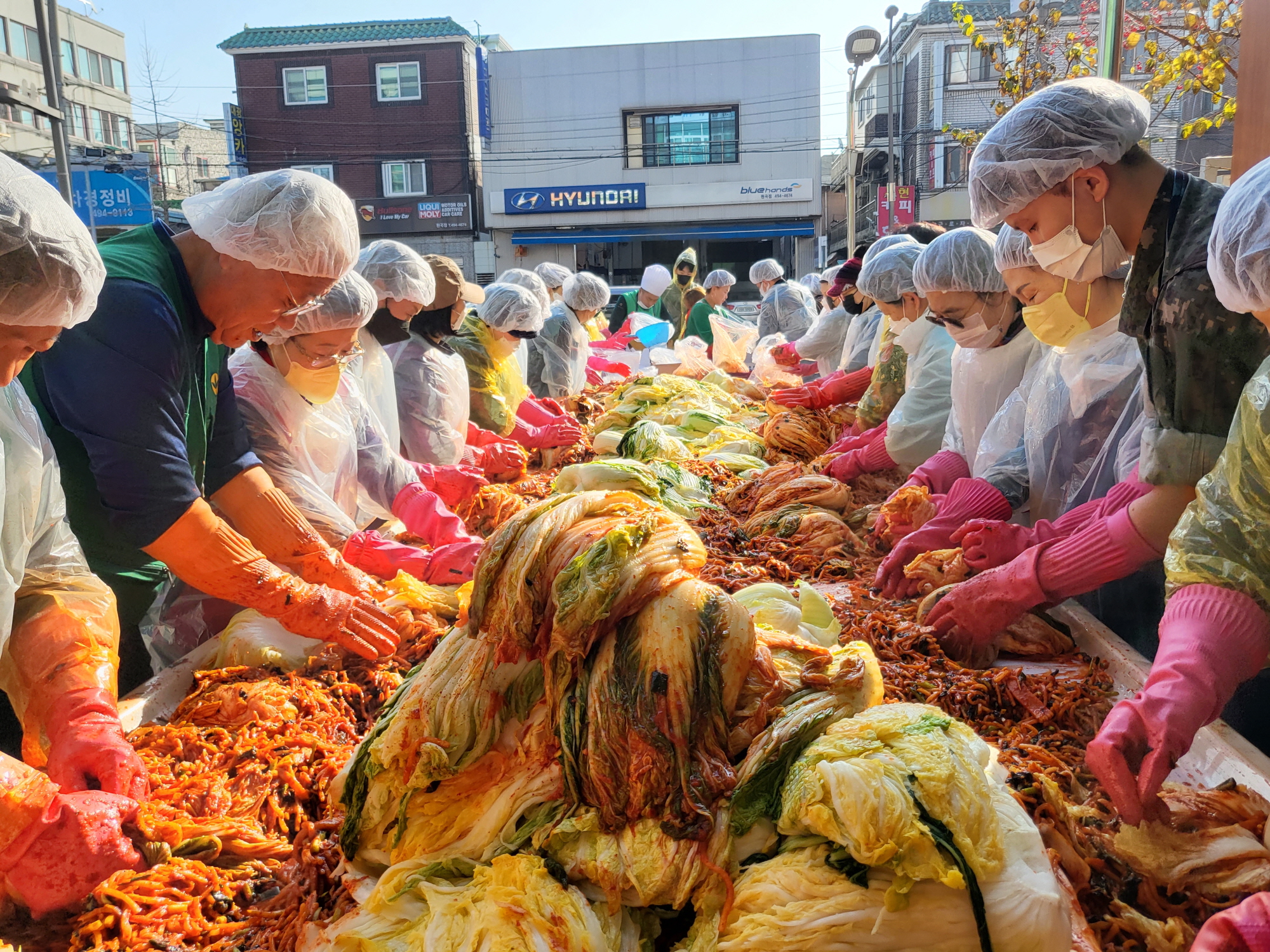 안산시 원곡동, 사랑의 김장 나누기 행사 개최
