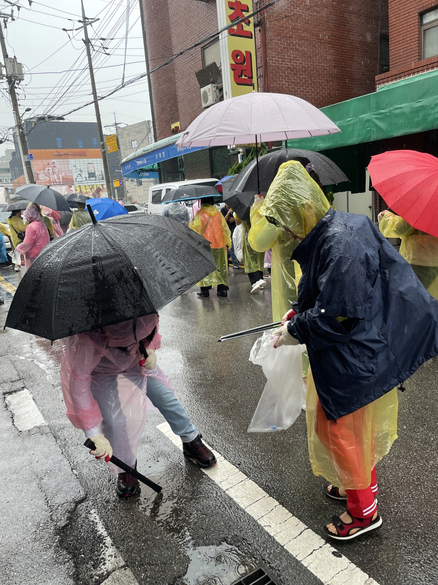 안산시 반월동 주민자치회, 줍깅 캠페인 추진