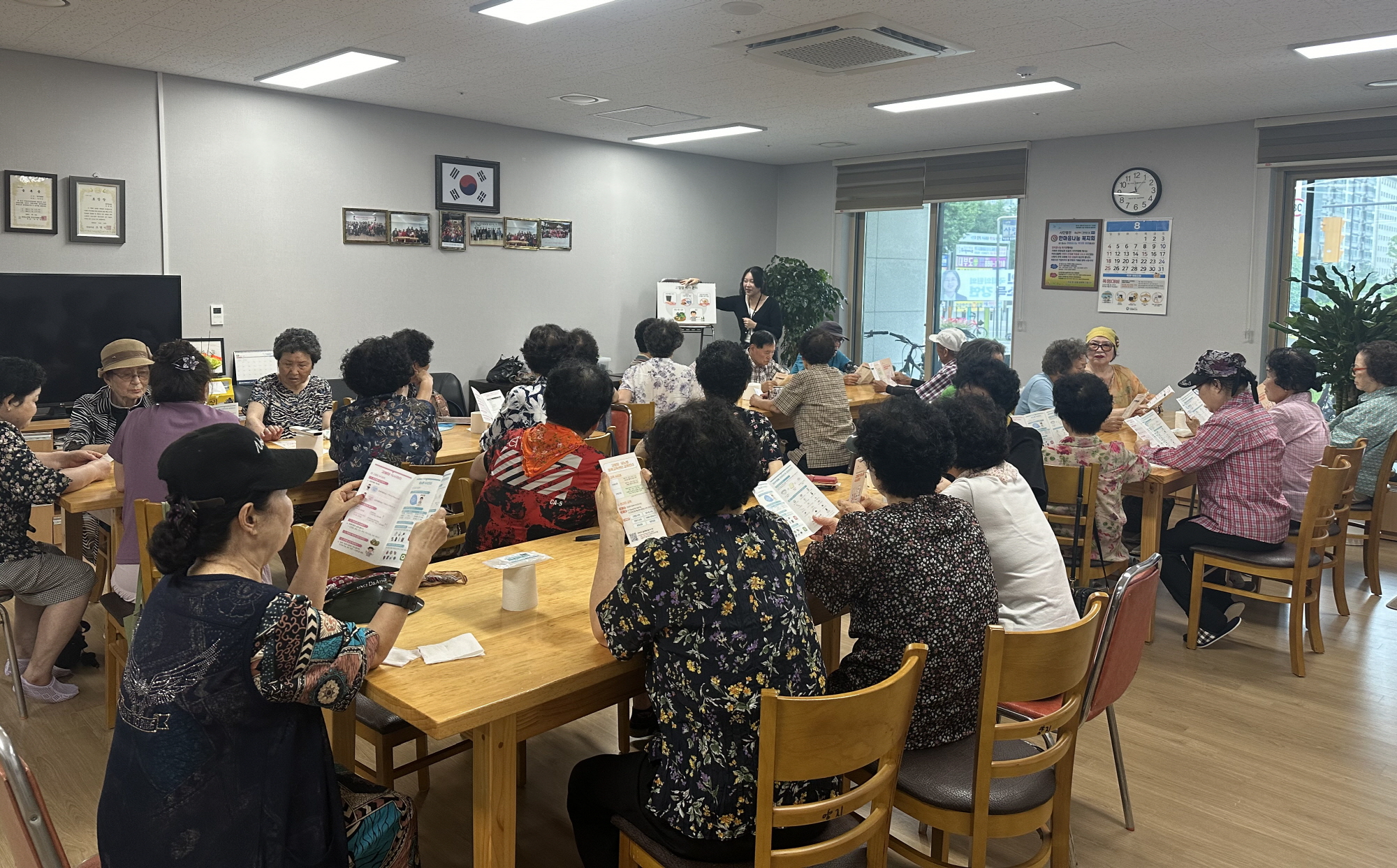 안산시 백운동, 경로당‘찾아가는 고혈압·당뇨병 관리교실’성료