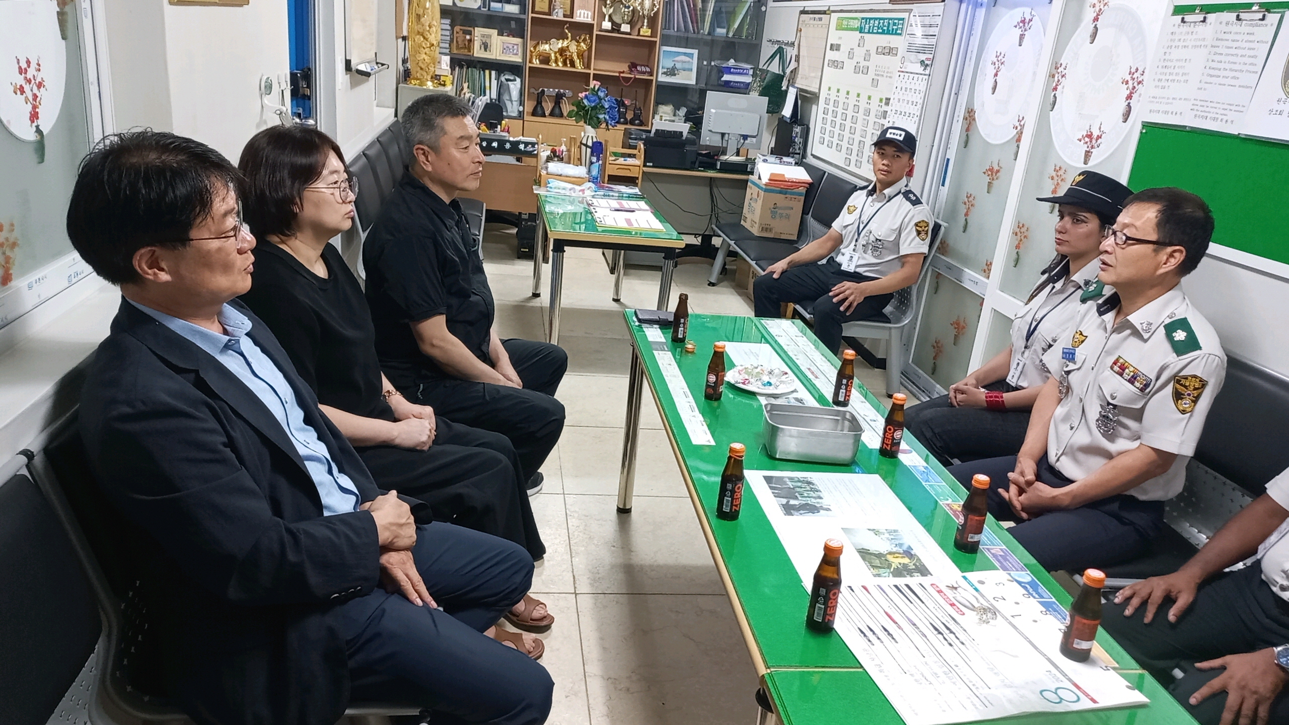 안산시 원곡동, 자율방범대 원곡지대 격려차 방문