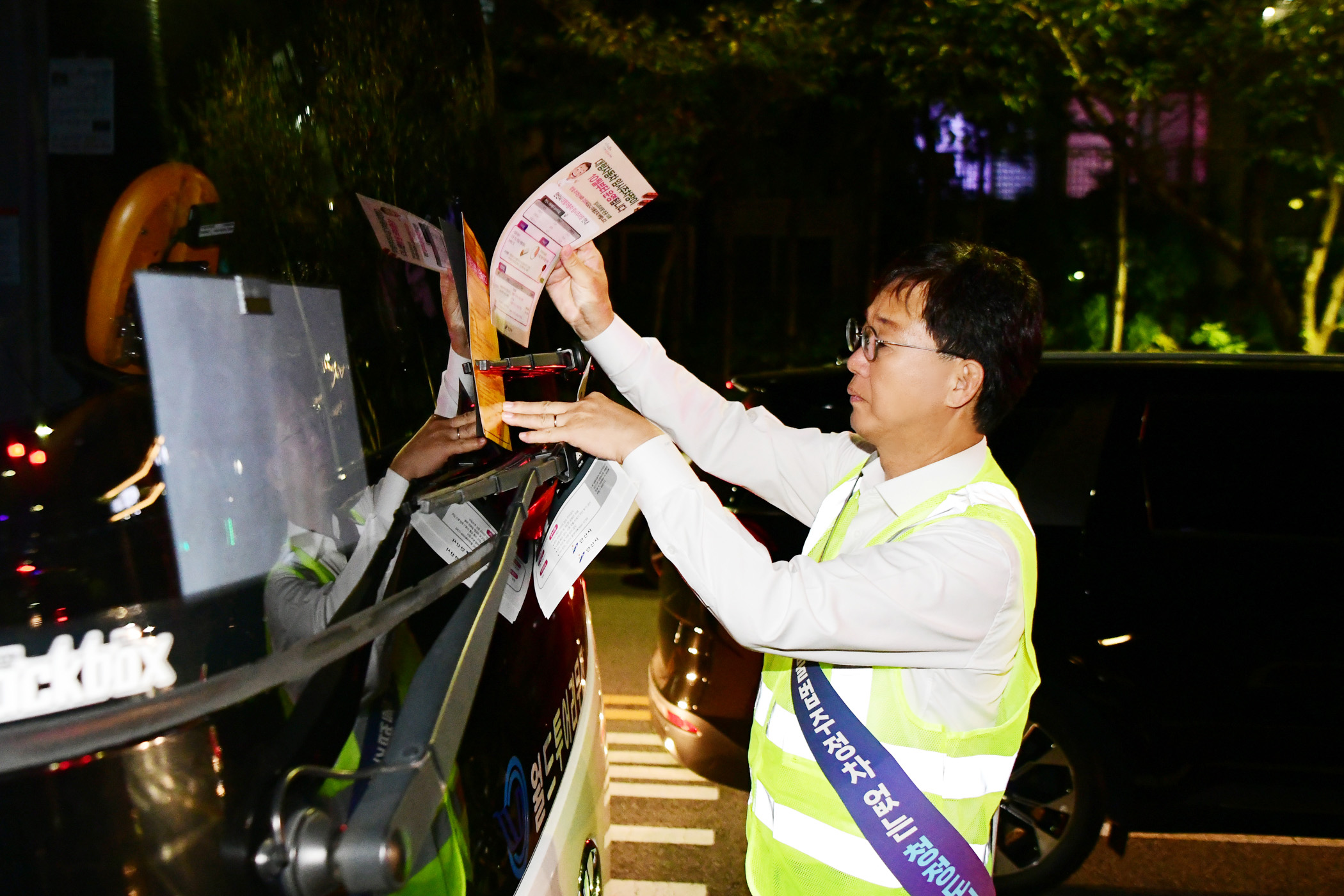 안산시, 대형차 임시주차장 조성 일주일 만에 이용률 70% 달해