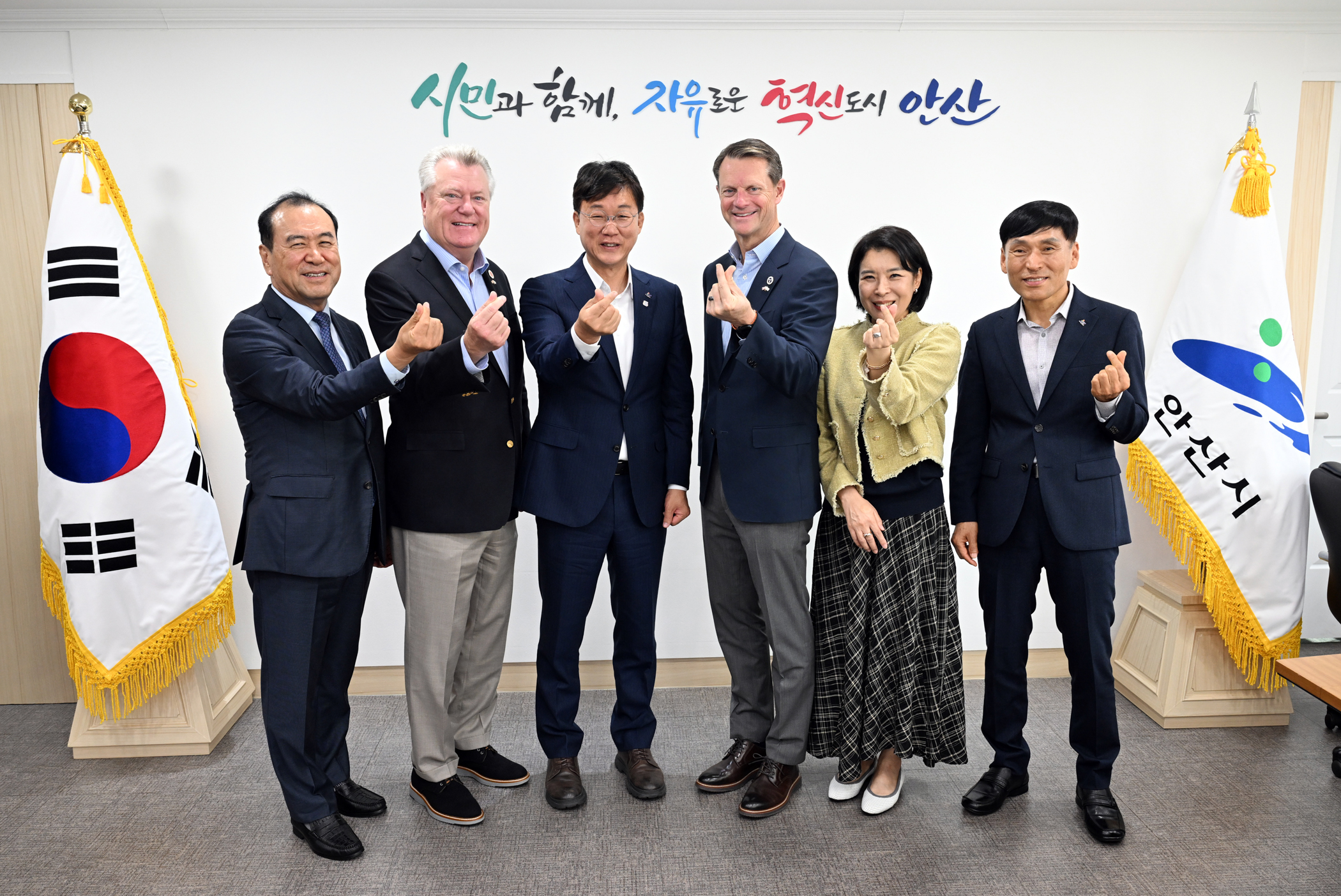 이민근 안산시장, 美 테네시주 경제개발부 장관과 면담… 교류 협력 논의