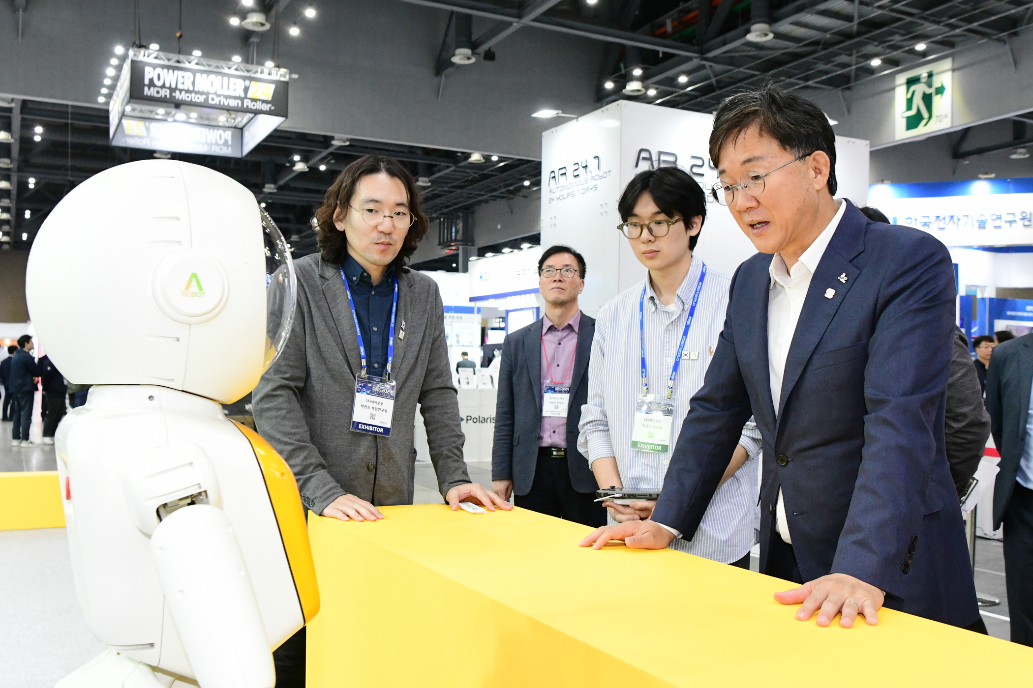 로봇시티 안산, 2024 로보월드 참가… 경제자유구역 개발 성공 교두보 마련