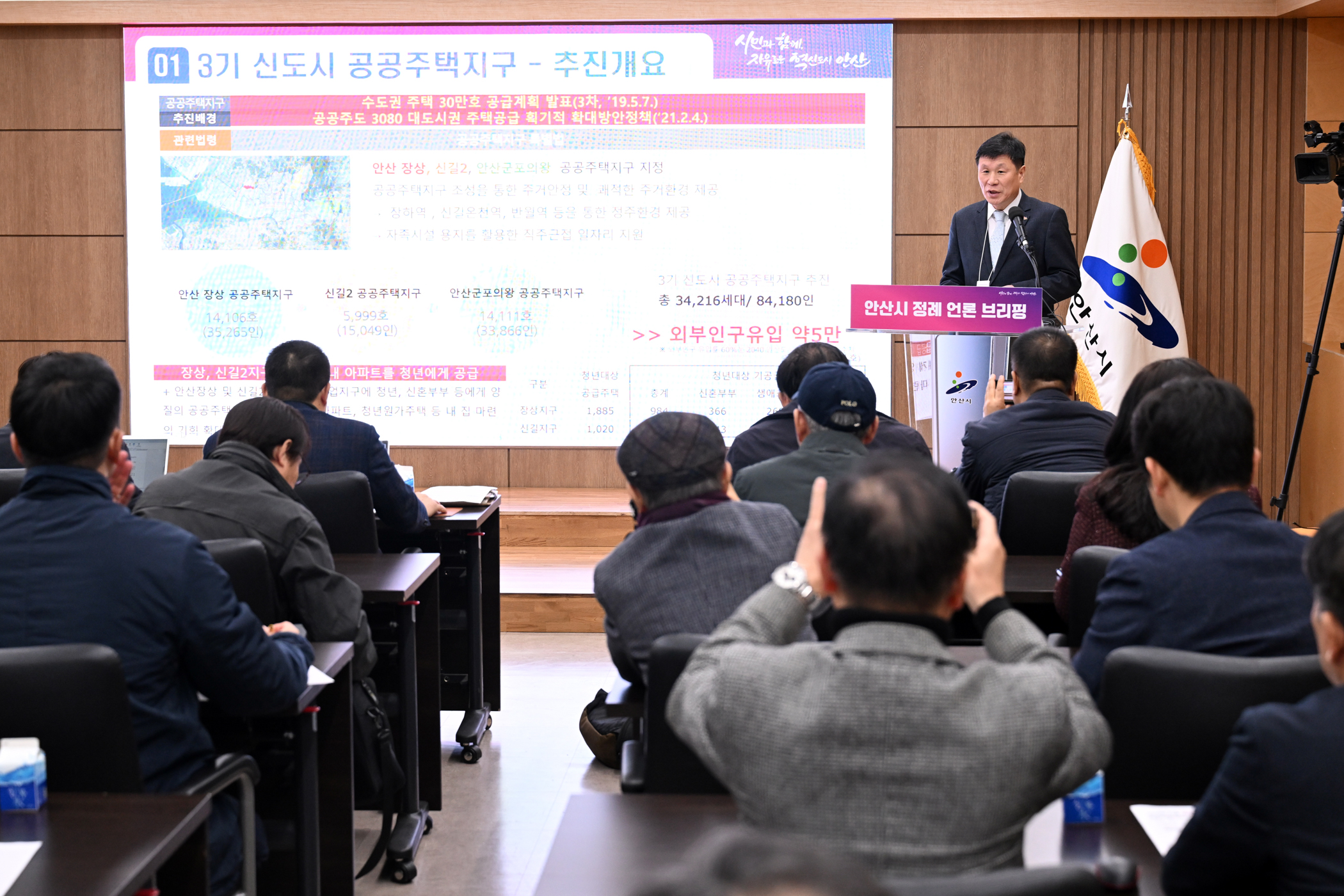 안산시, 3기 신도시 조성 박차… 인구 5만 명 유입 기대감