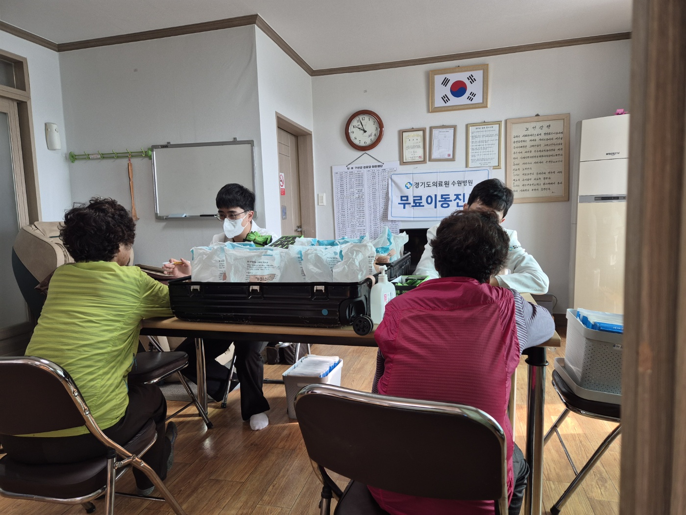 안산시 대부동, 경로당 특화‘찾아가는 건강상담실’큰 호응