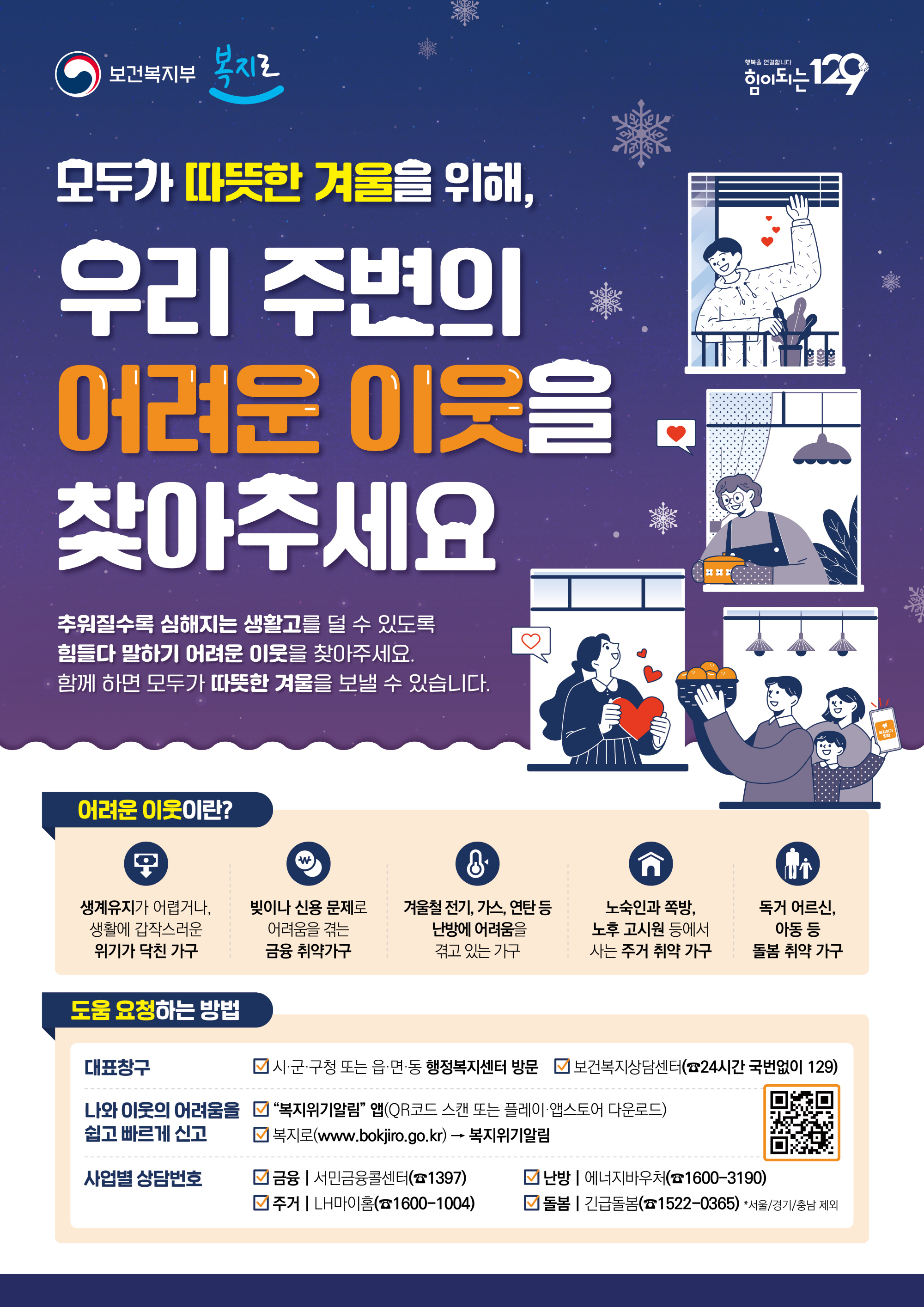 안산시, 겨울철 복지 위기가구 집중 발굴·지원… 사각지대 최소화