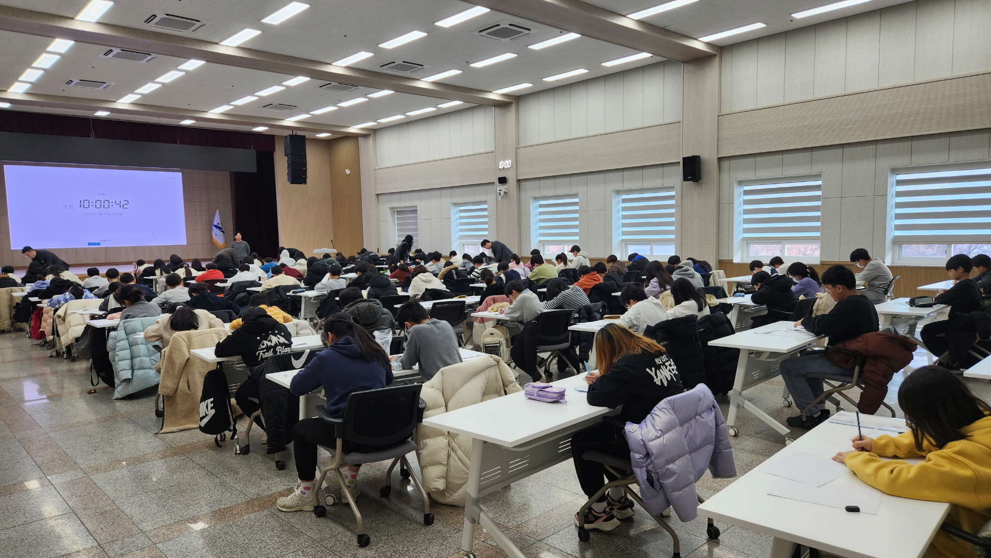 안산시, 고려대 안산병원 영재교육센터 3월 개원 앞두고 필기시험 실시