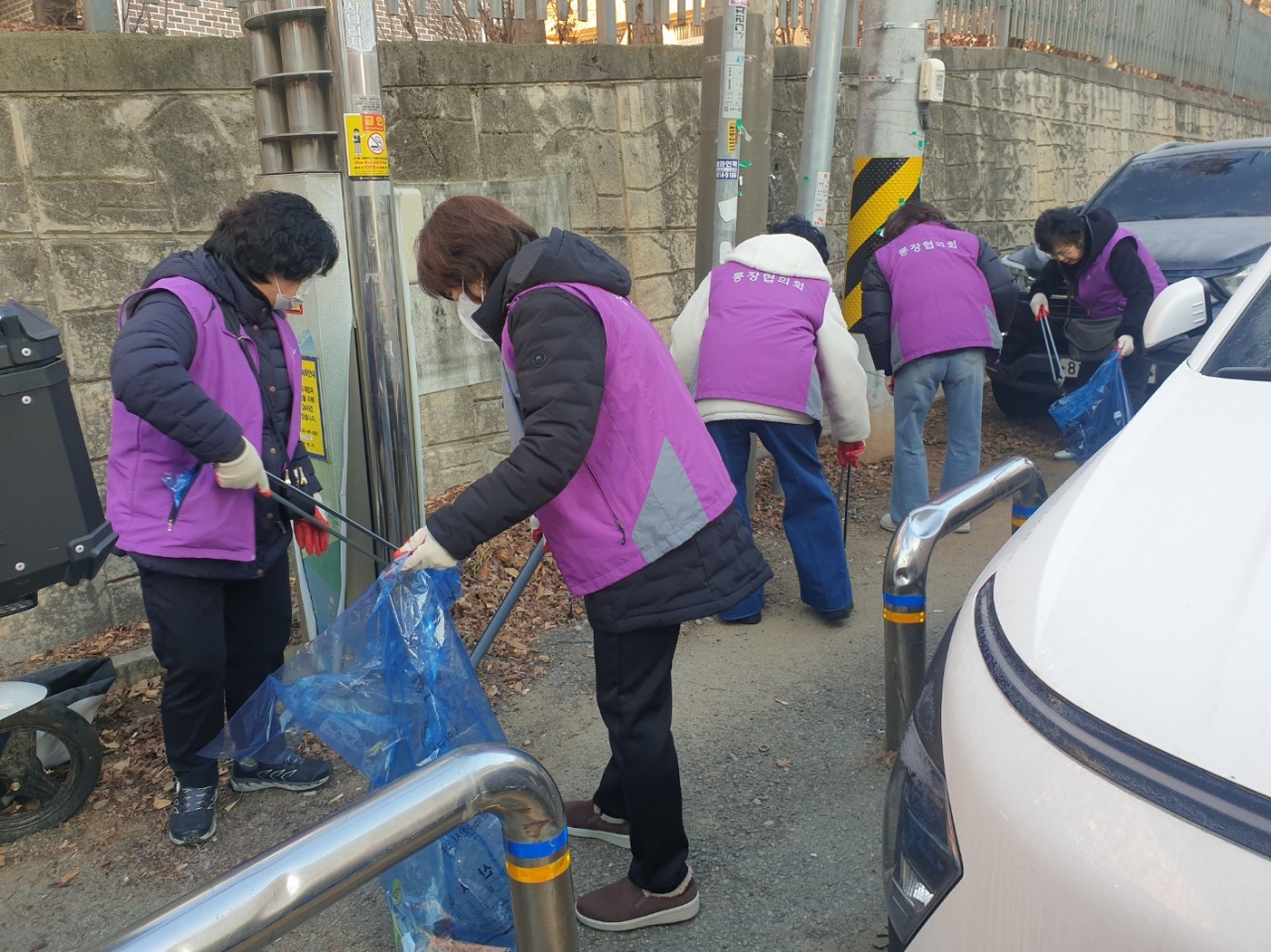 안산시 사이동, 설 명절맞이 환경정화 활동 펼쳐