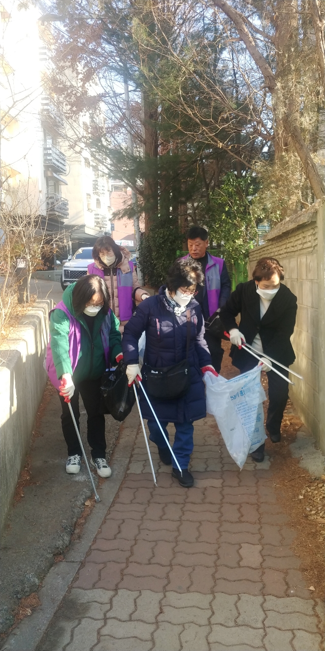 안산시 반월동, 설맞이 환경정비 활동 실시